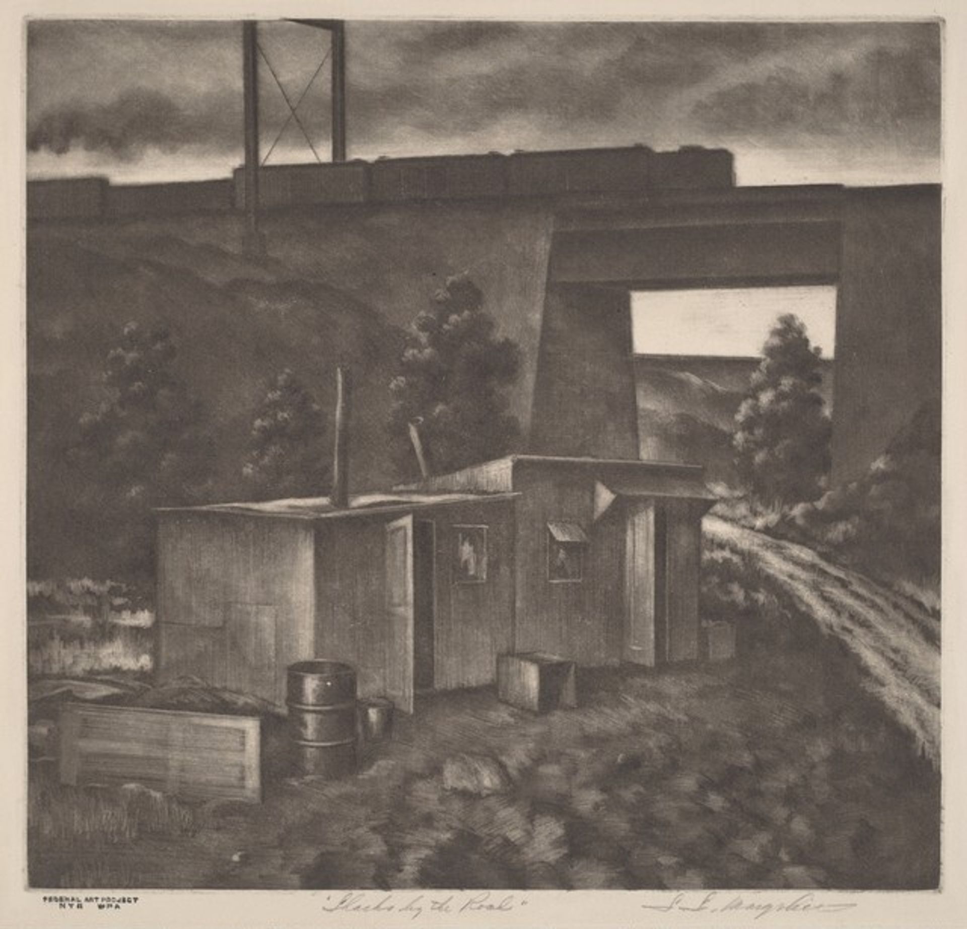 Shacks by the Road by Samuel L. Margolies