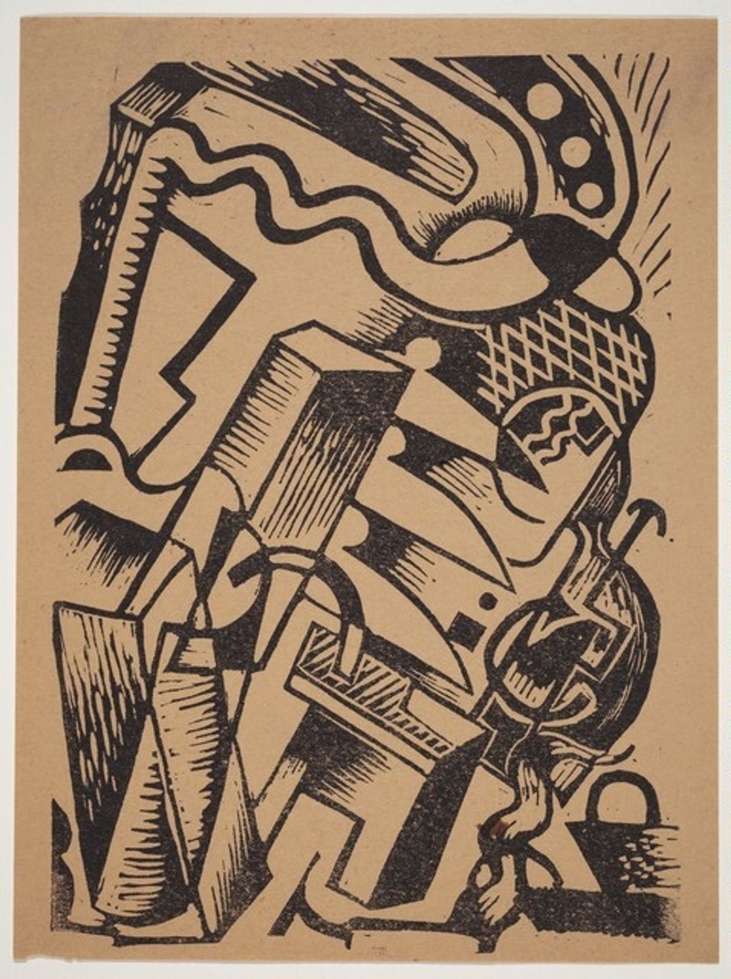 Untitled (Abstraction) by Rolph Scarlett