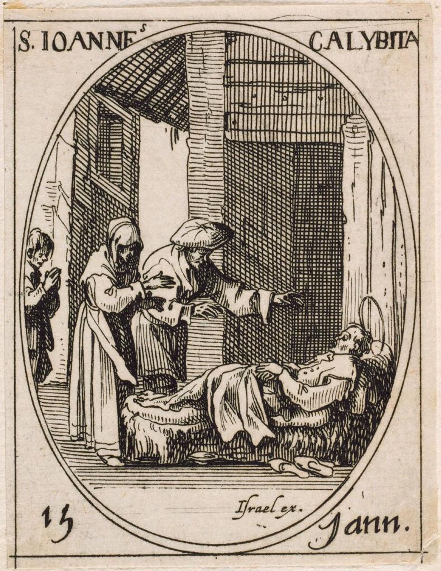 Saint John Calybitus by Jacques Callot
