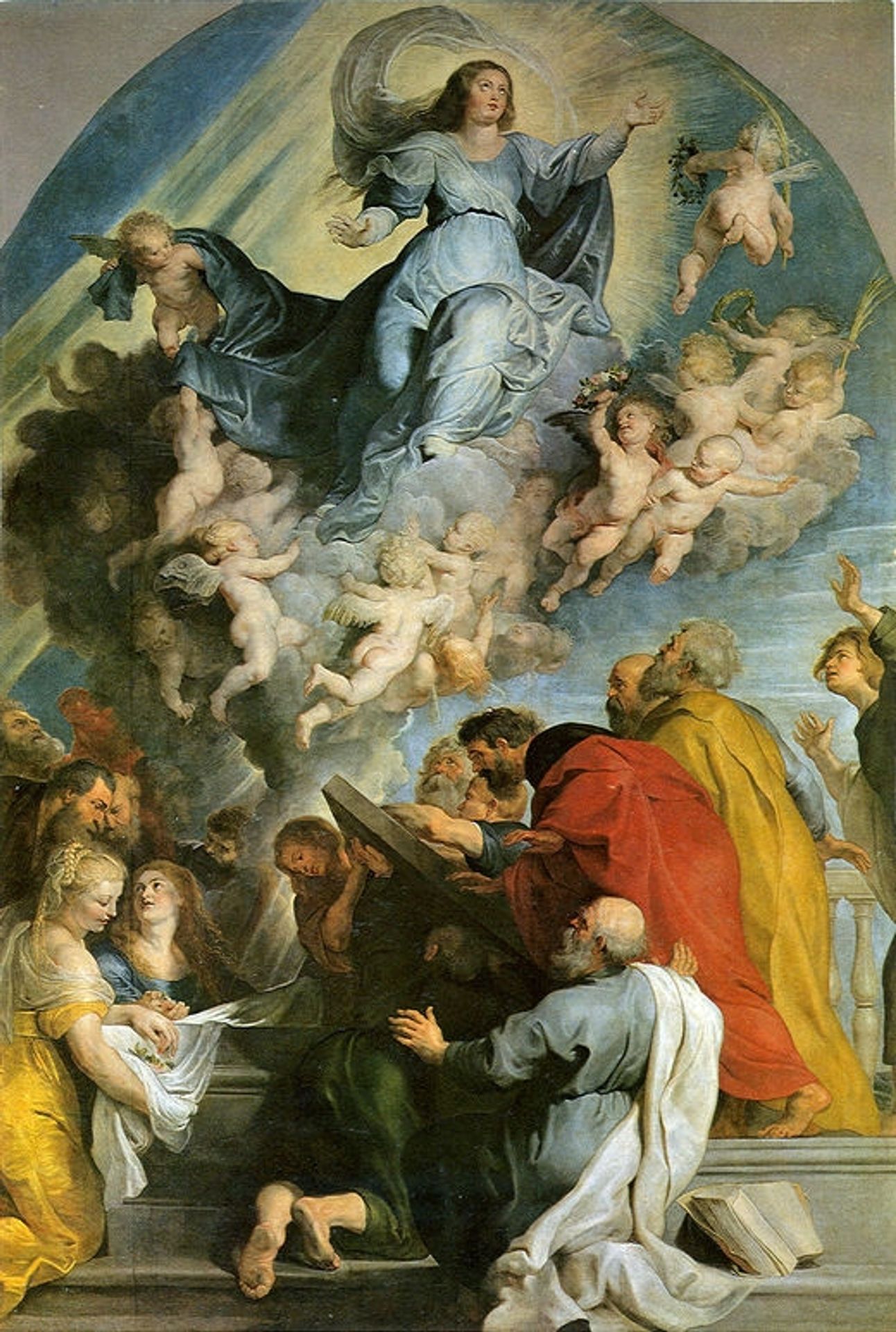 Assumption of Virgin by Peter Paul Rubens