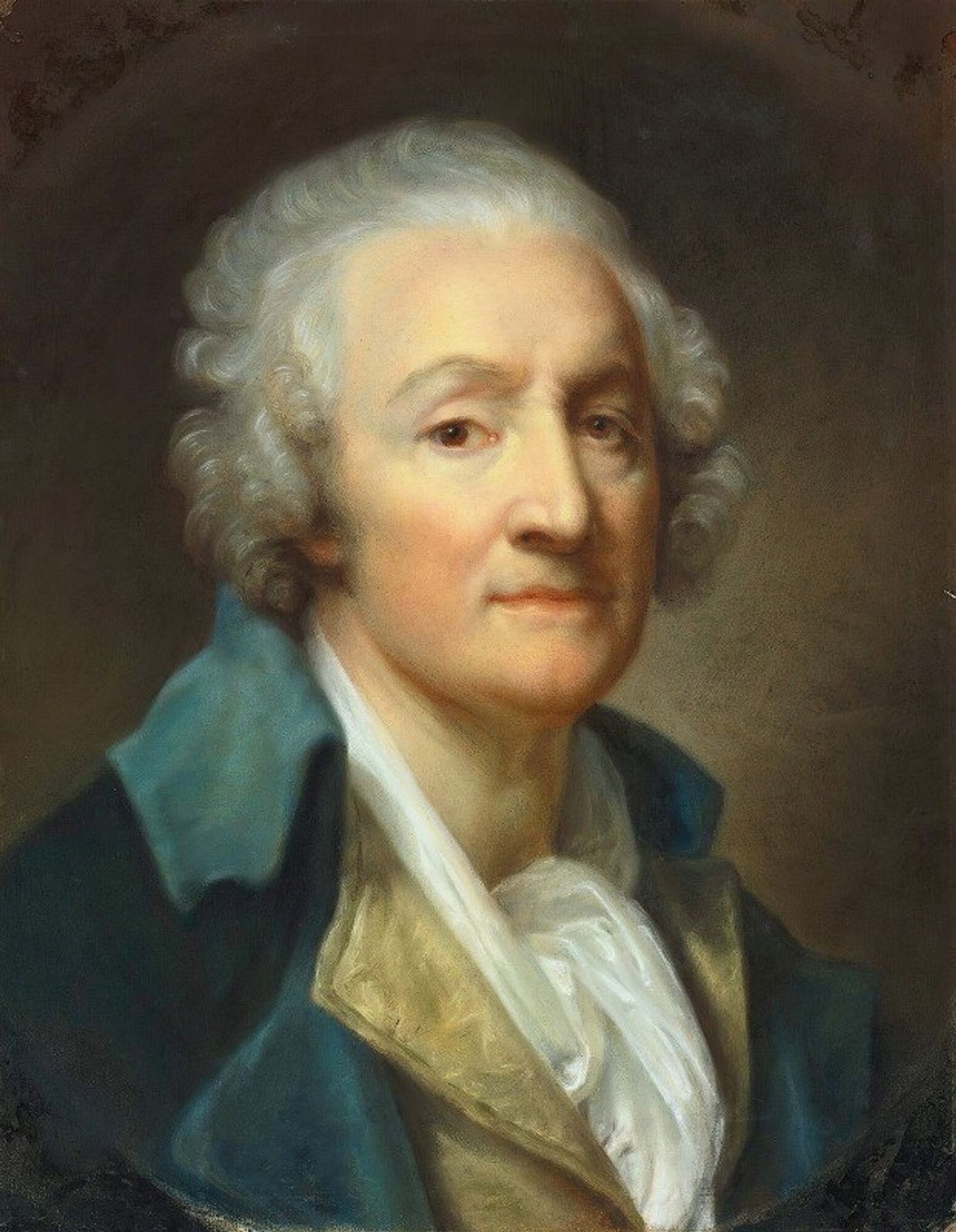 Self-Portrait by Jean-Baptiste Greuze