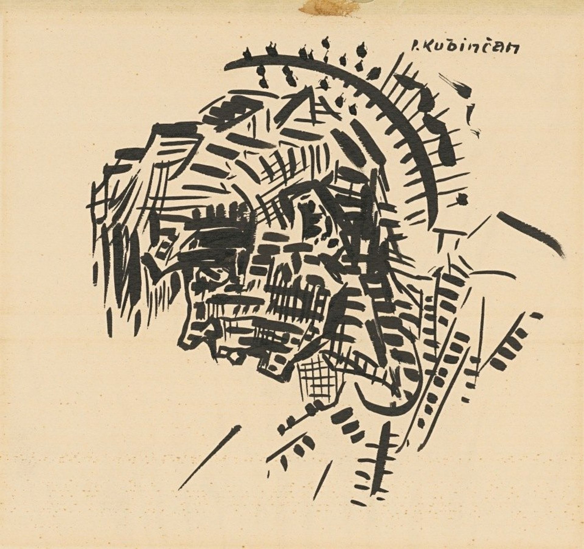 Head by Arnold Peter Weisz-Kubínčan