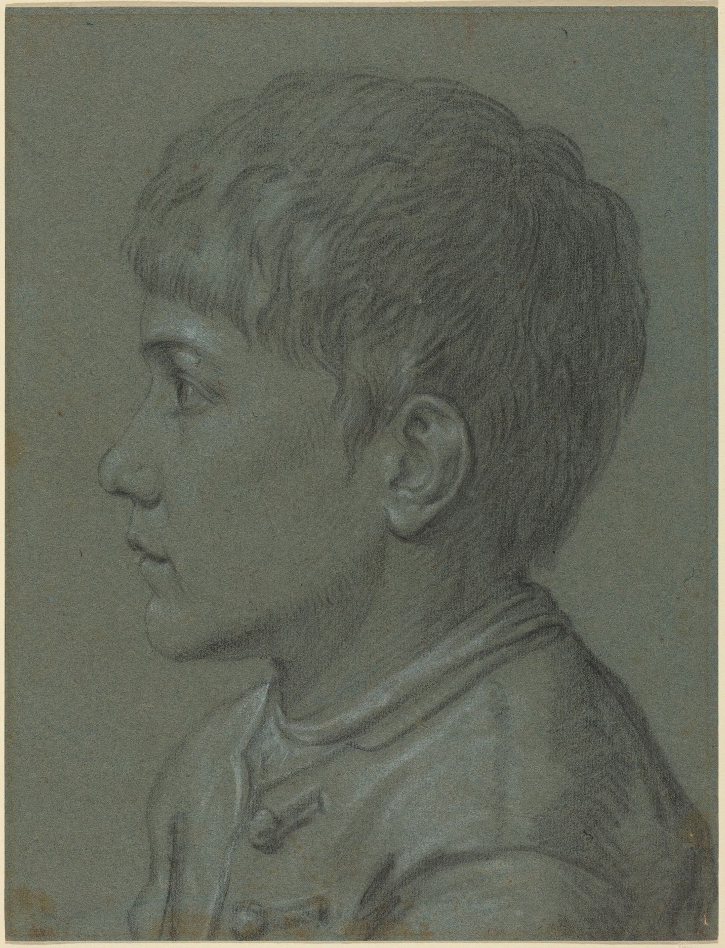 Head of a Boy by Paolo Farinati