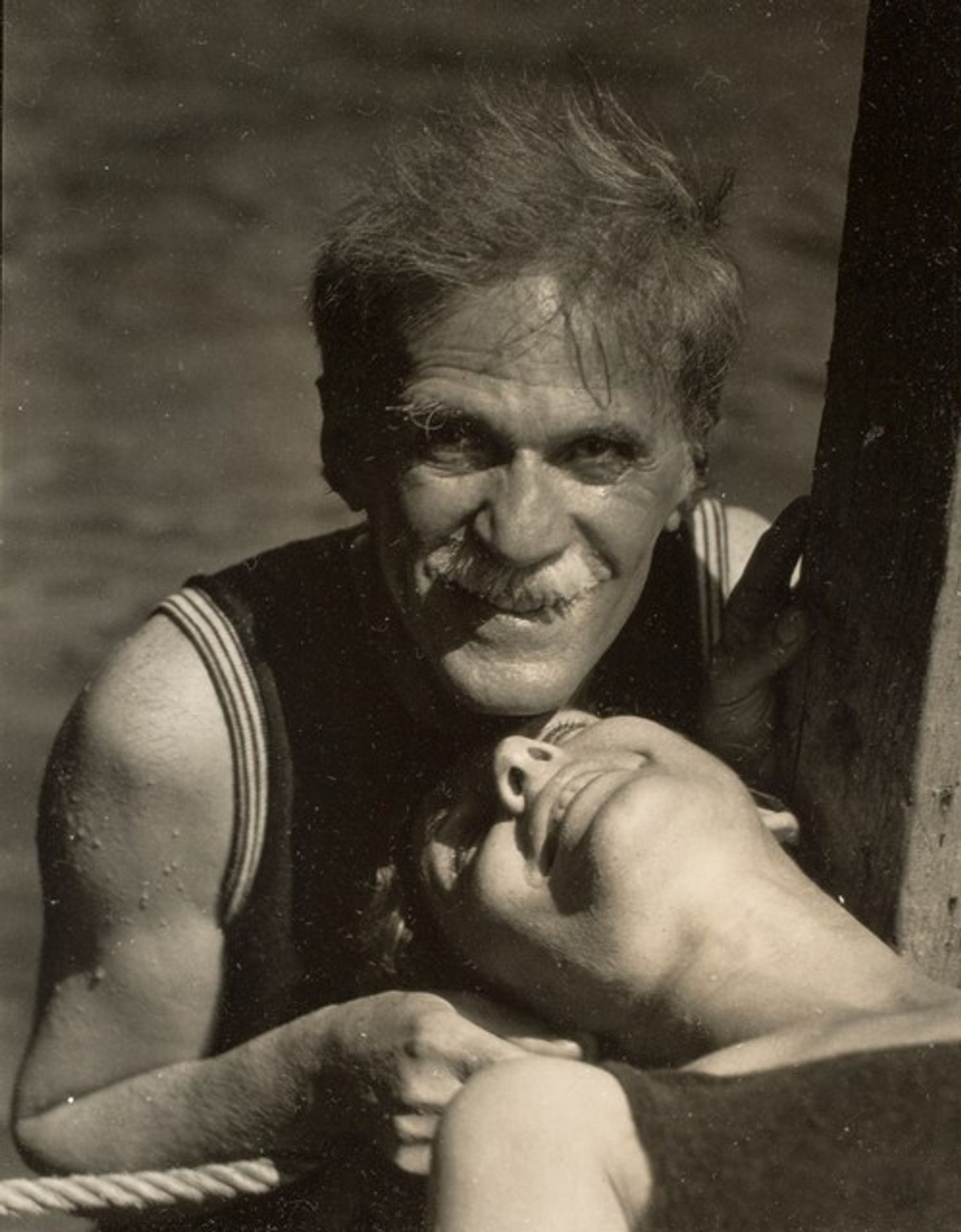 Alfred Stieglitz and Rebecca Strand at Lake George by Paul Strand