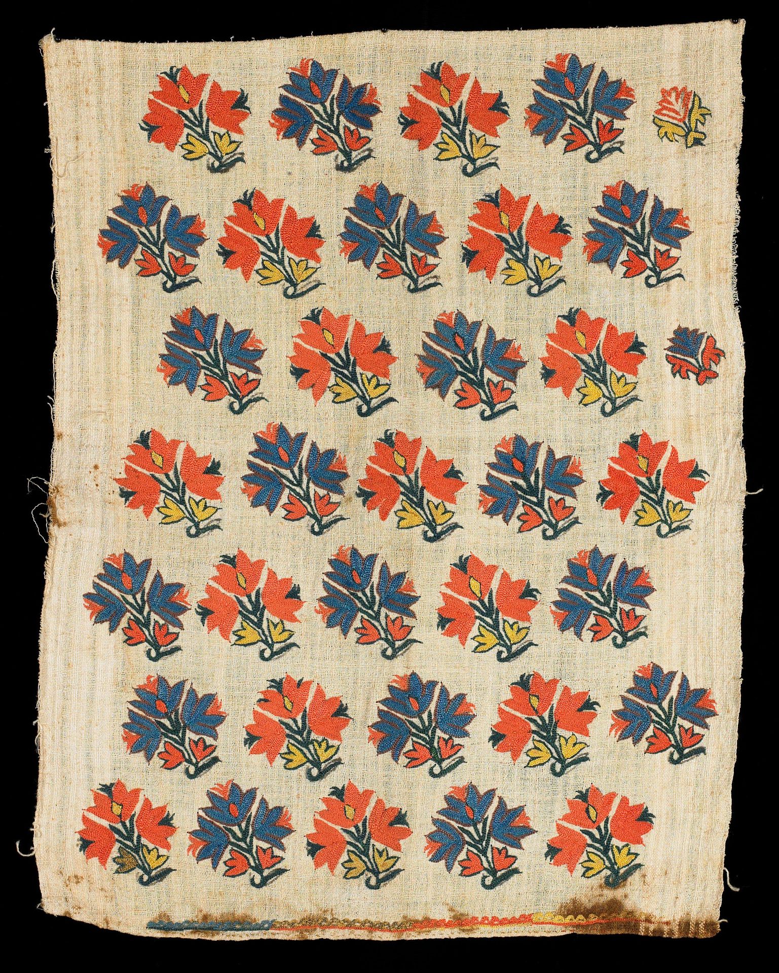 Embroidered panel by Ottoman