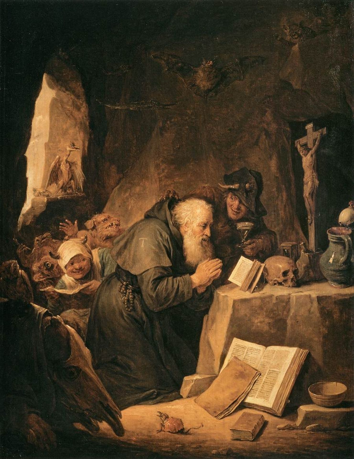 The Temptation of St. Anthony by David Teniers The Younger