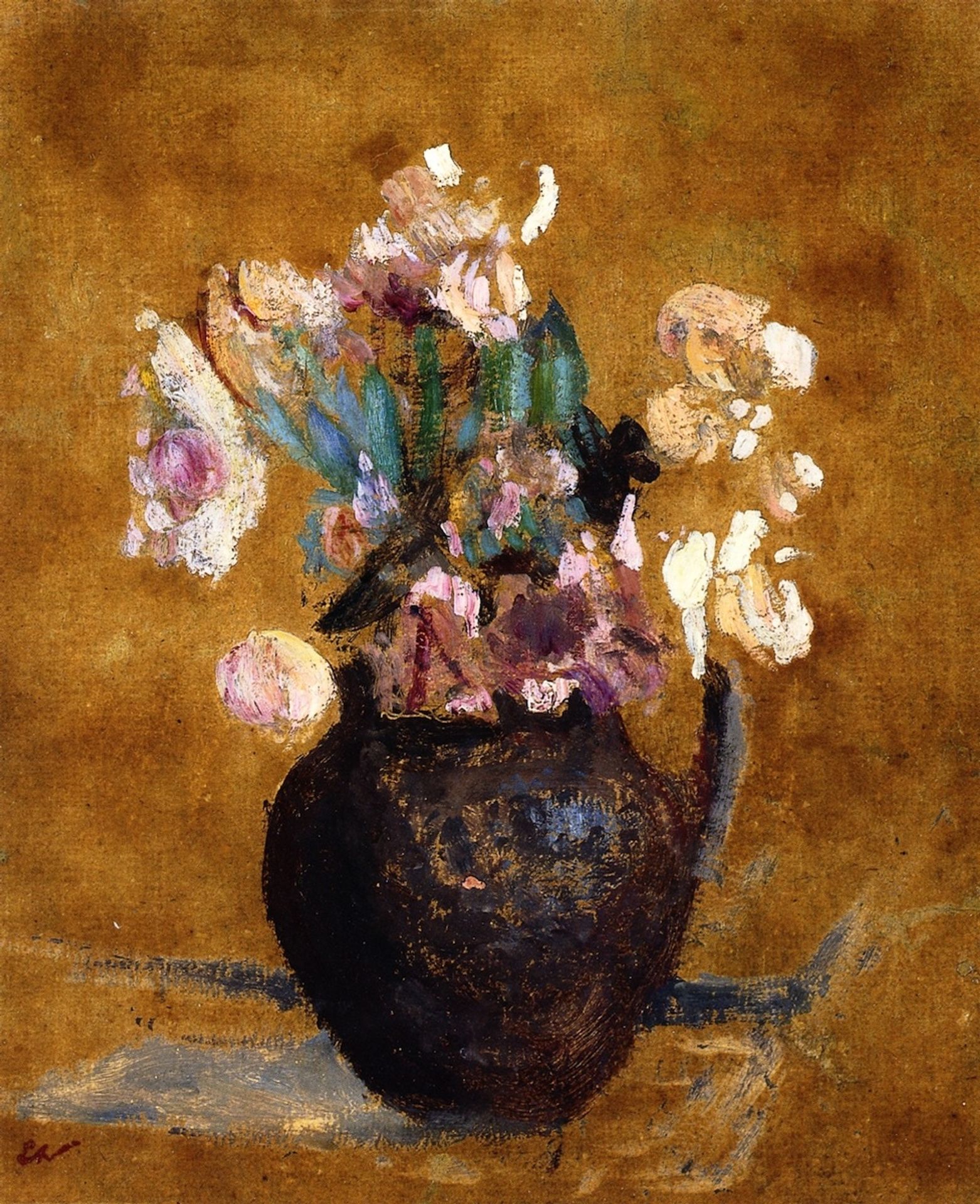 Vase of Flowers by Édouard Vuillard