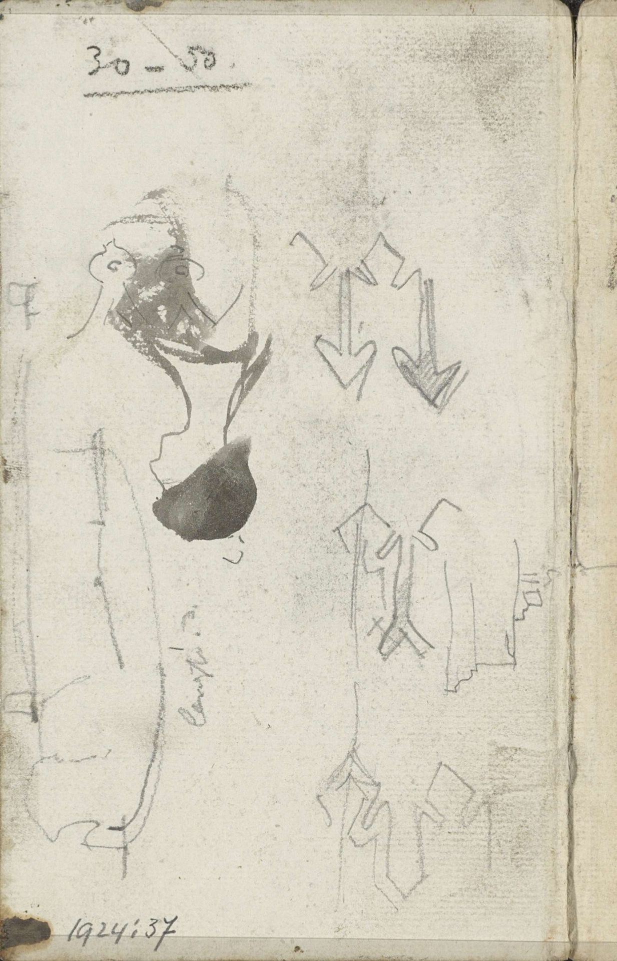 Architectuurstudies en een vrouw by George Hendrik Breitner
