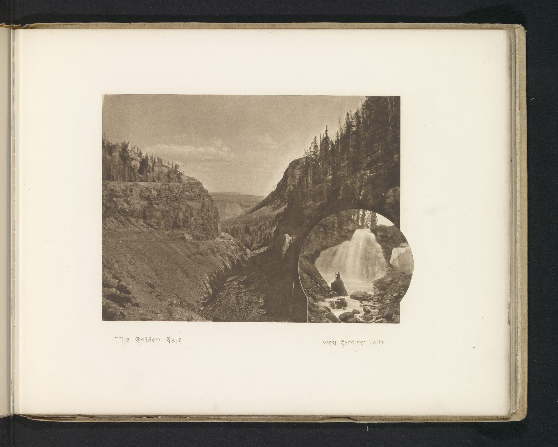 Excelsior Geyser "Hell's Half Acre" by Frank Jay Haynes