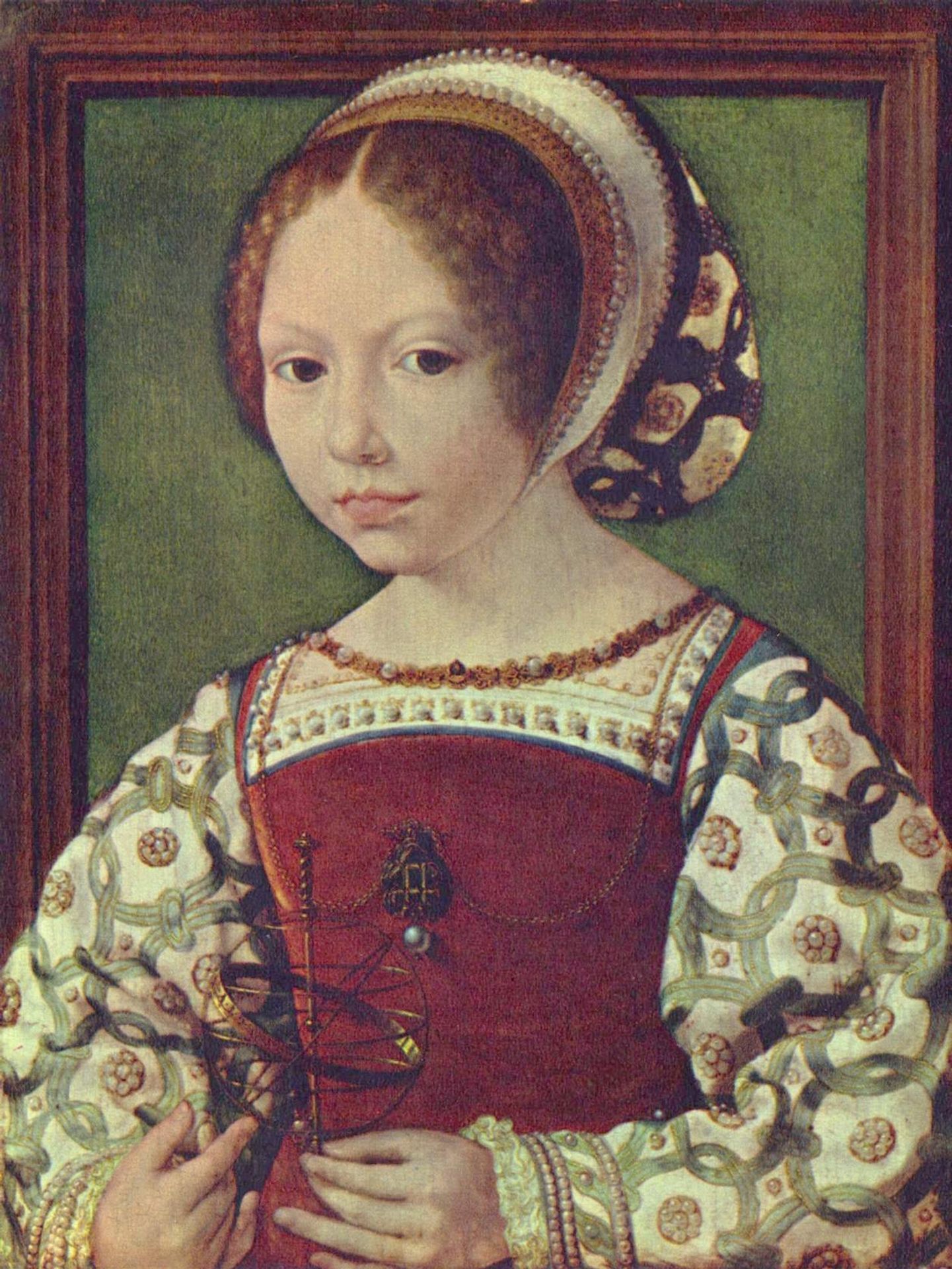 A Young Princess (Dorothea of Denmark) by Mabuse
