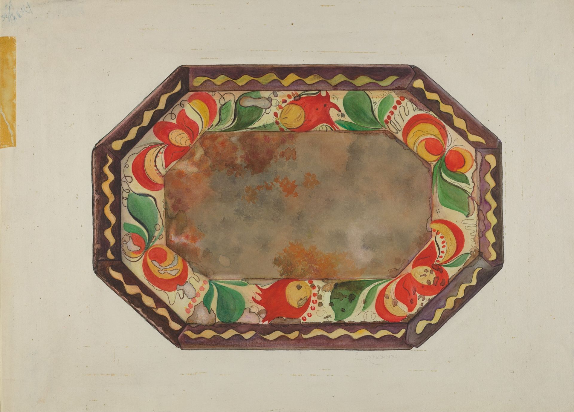 Tray by Anonymous