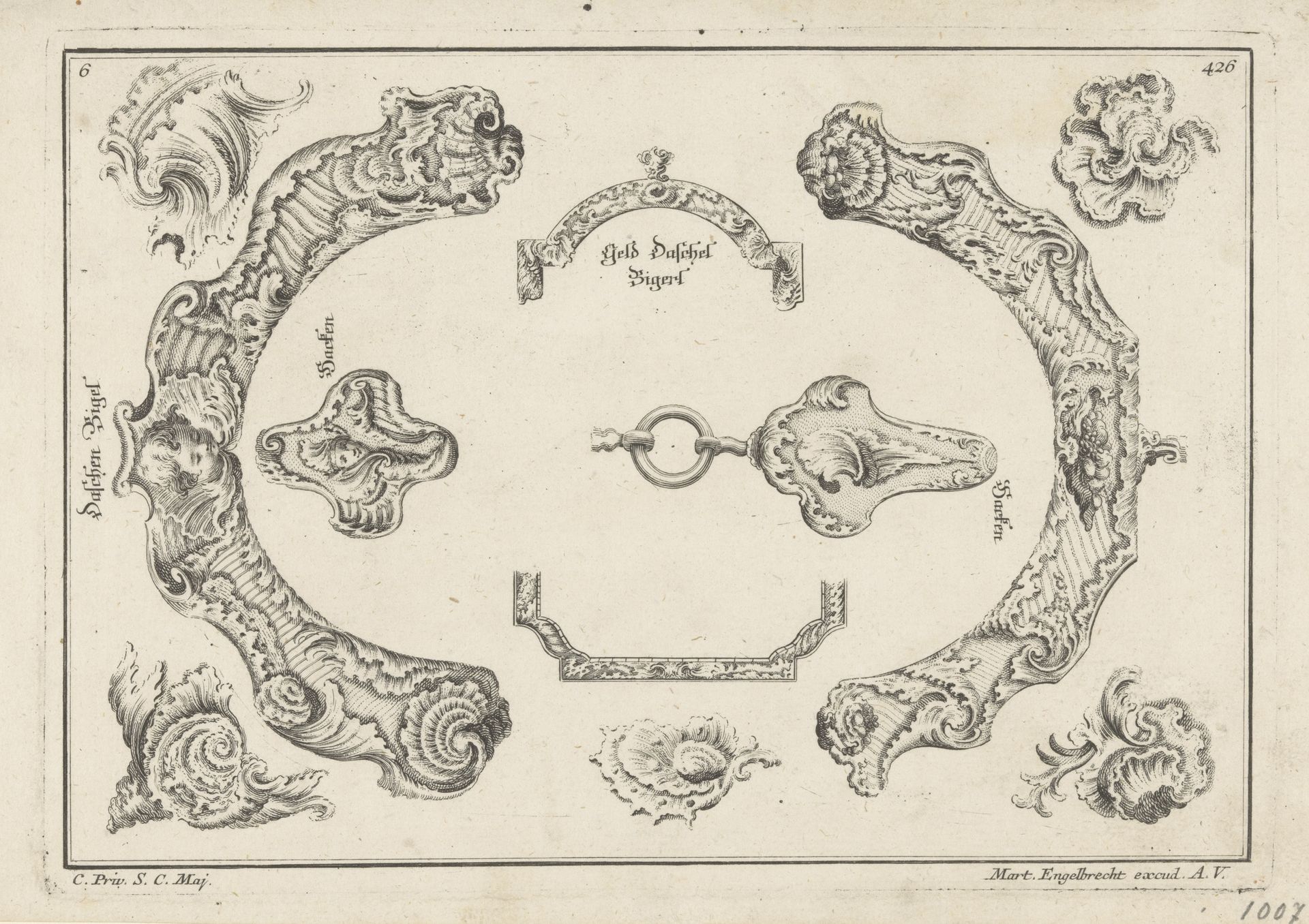 Galanteriën met tassenbeugels by Anonymous