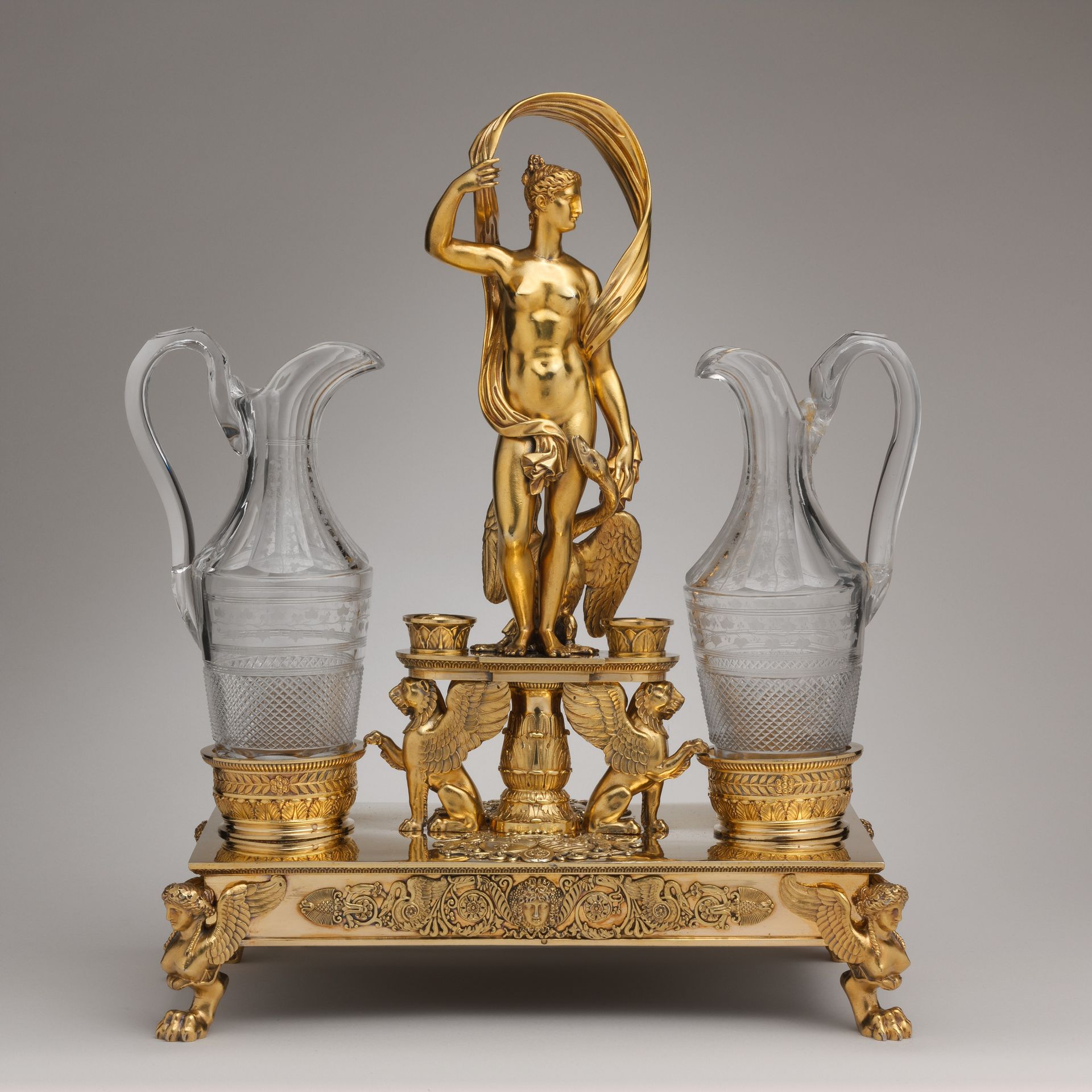 Cruet frame (one of a pair) by Jean-Baptiste-Claude Odiot