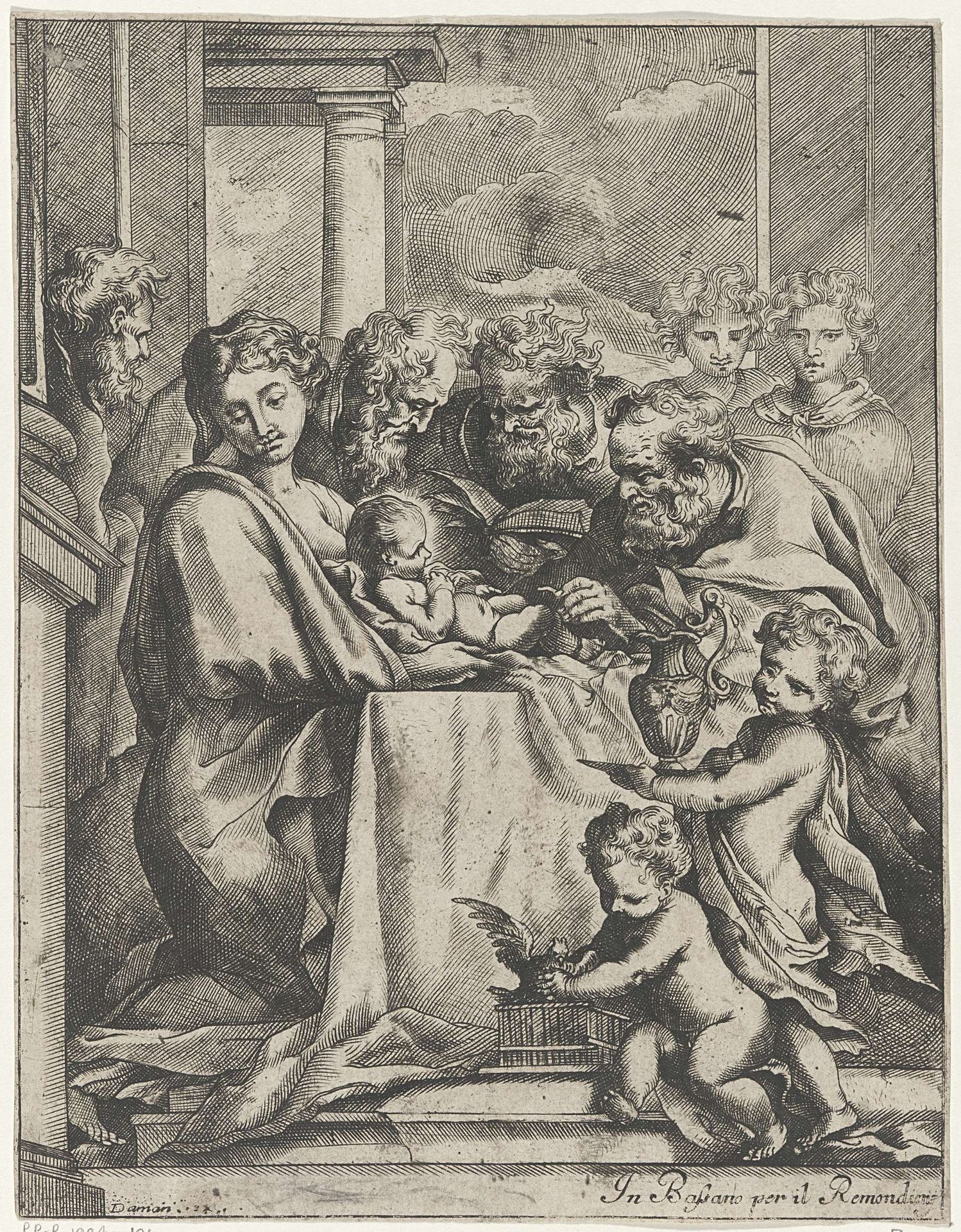 Besnijdenis van Christus by Bartolomeo Biscaino