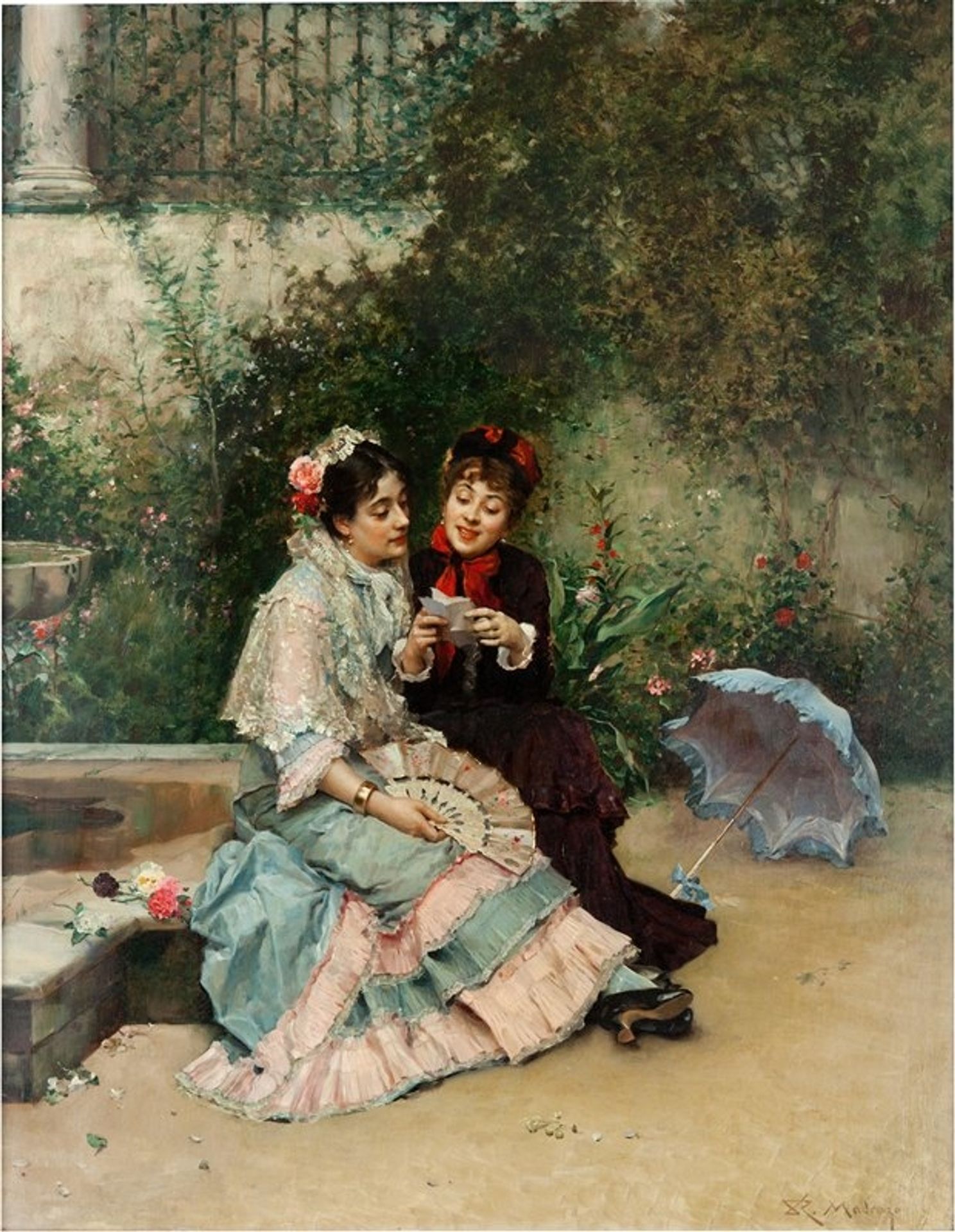 The letter by Raimundo de Madrazo