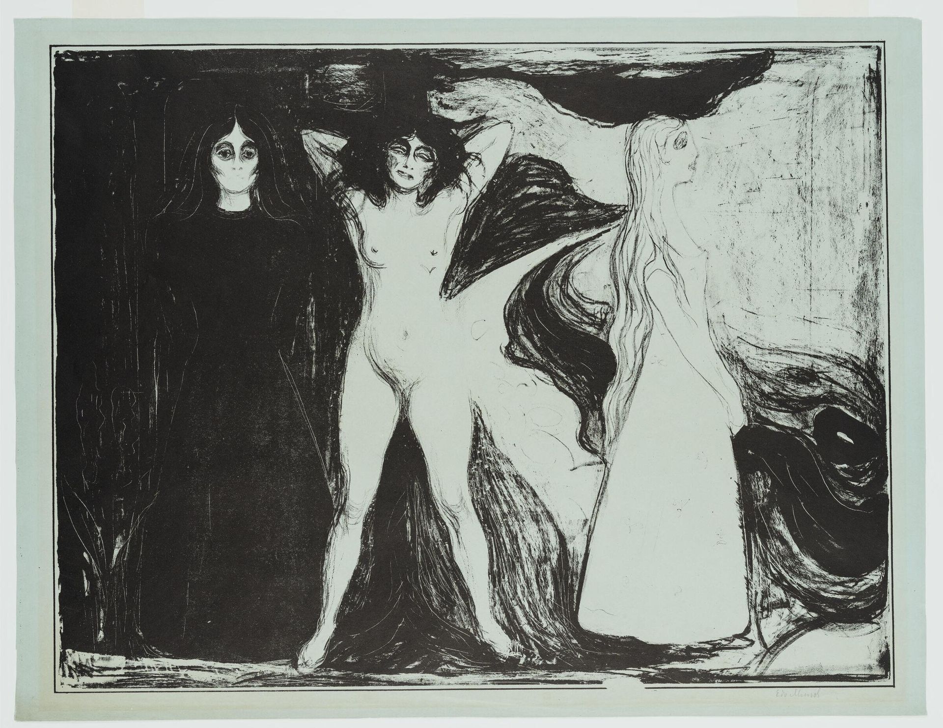 Woman by Edvard Munch