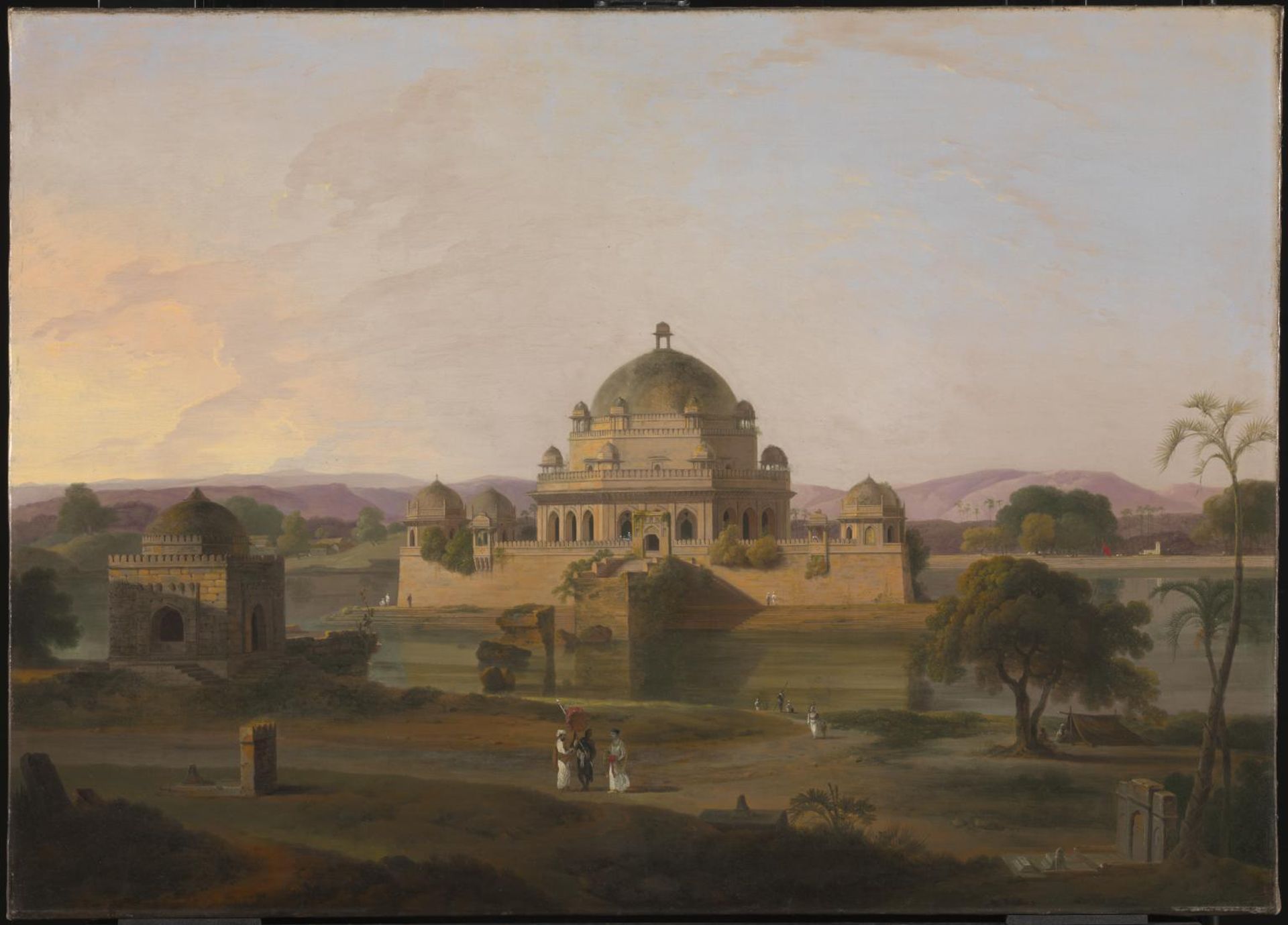 Sher Shah’s Mausoleum, Sasaram by Thomas Daniell