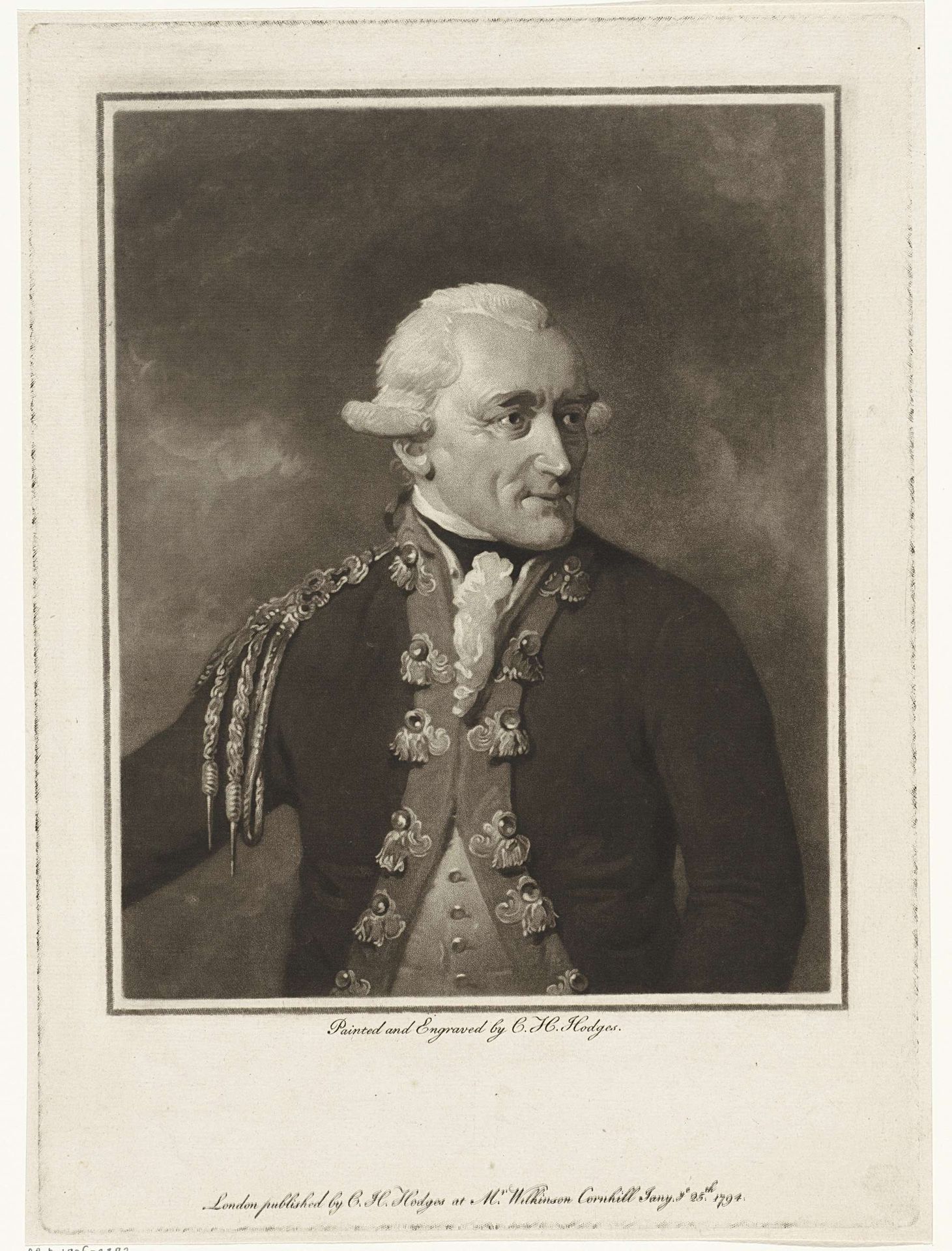 Portret van Carel Baron van Boetzelaer by Charles Howard Hodges