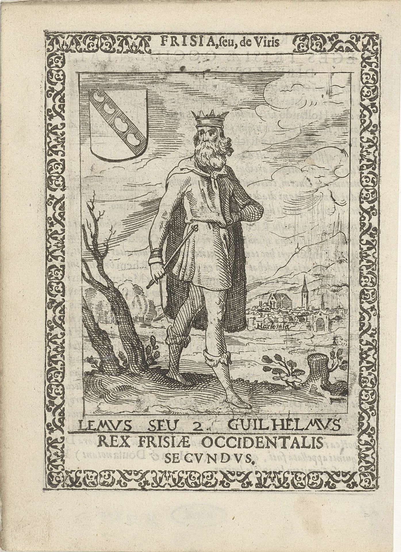 Willem II, tweede koning der West-Friezen by Pieter Feddes van Harlingen