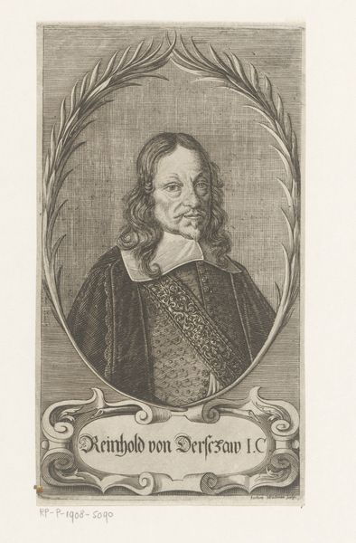 Portret van Reinhold von Derschau