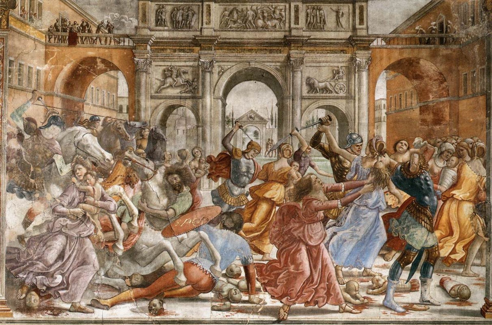 Slaughter of the Innocents by Domenico Ghirlandaio