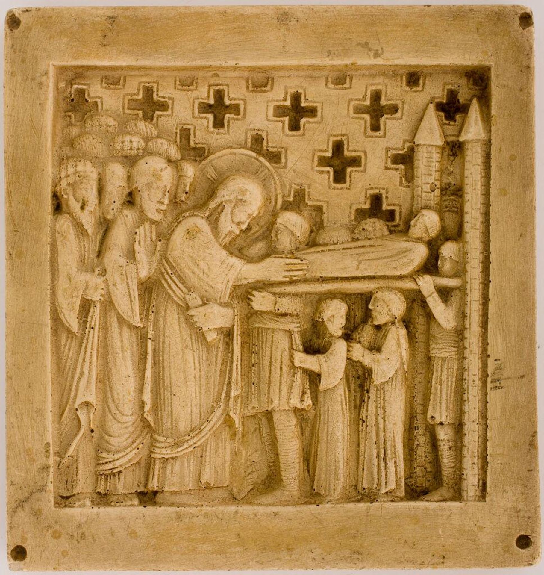 Christ Raising the Widows of Mite by Unidentified Maker
