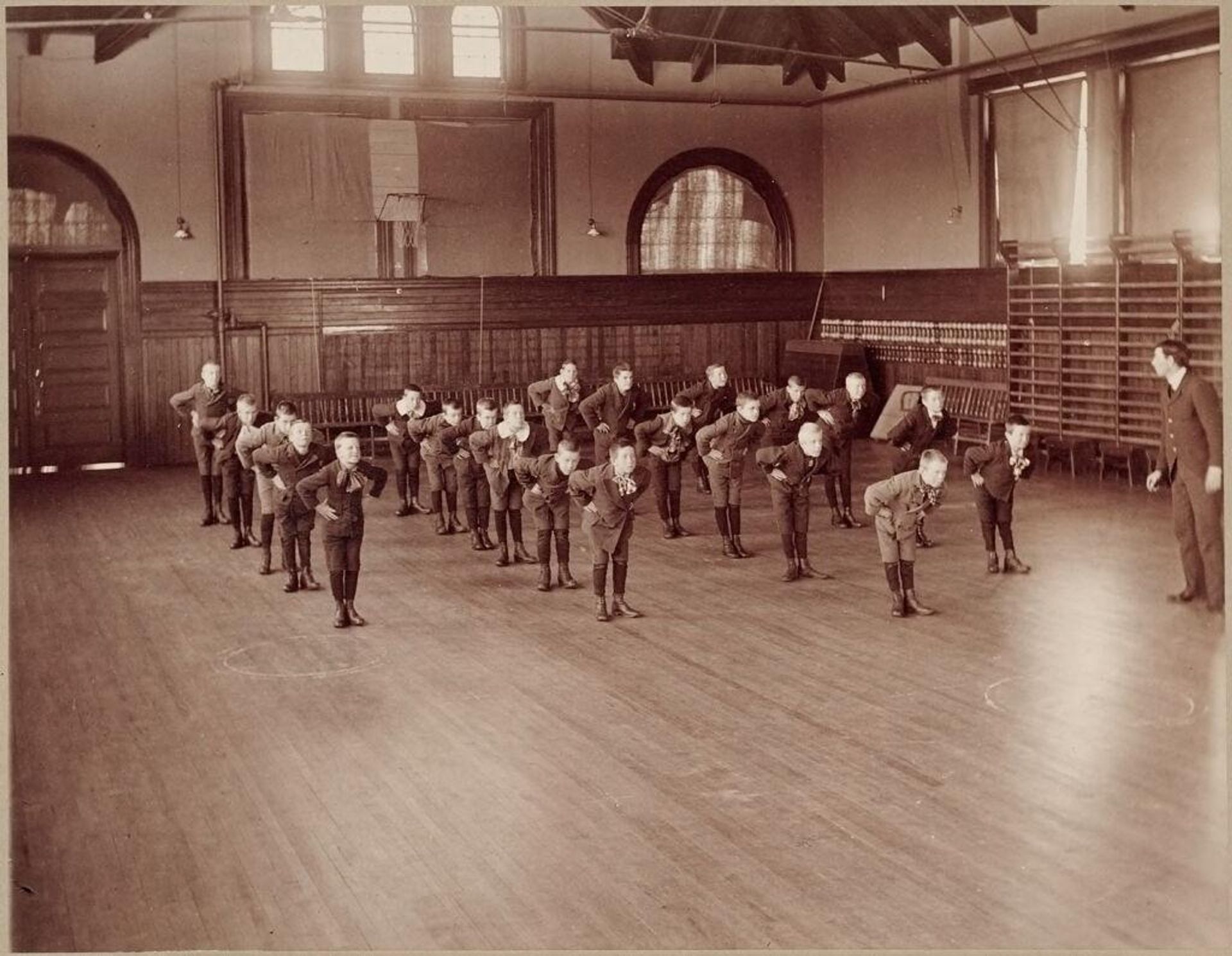 Defectives, Feeble-minded: United States. Massachusetts. Waverly. School for Feeble-minded: Massachusetts School for the Feeble-Minded.: Elementary Gymnastics. by William A. Webster