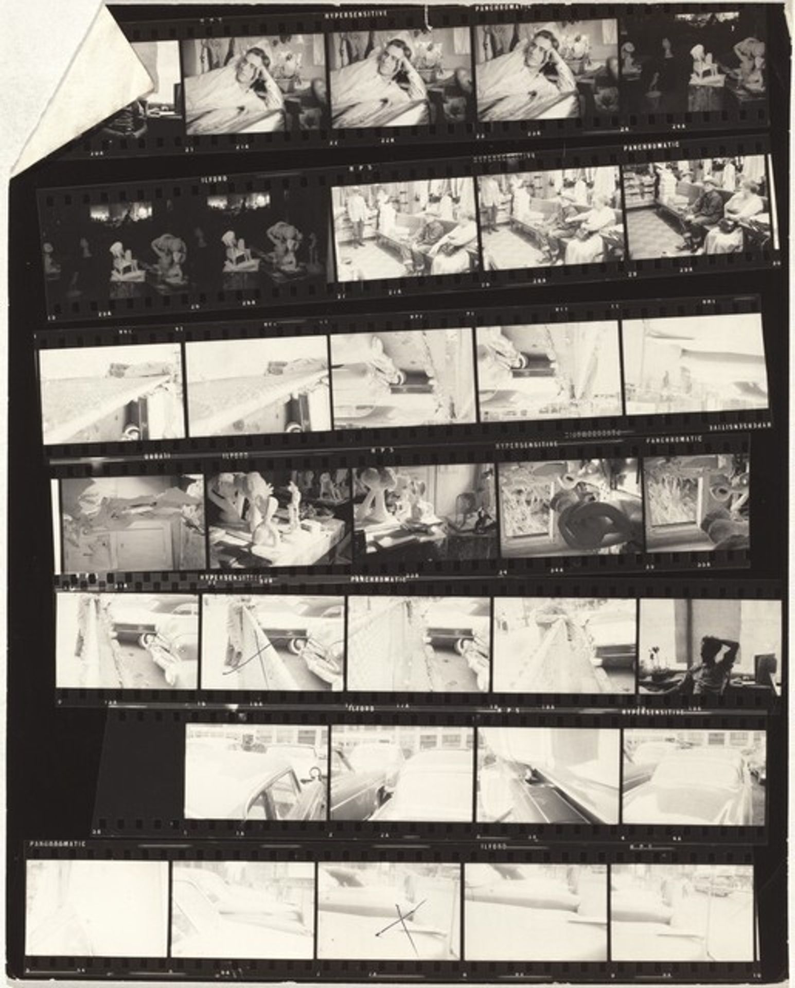 Mary's sculpture no number by Robert Frank