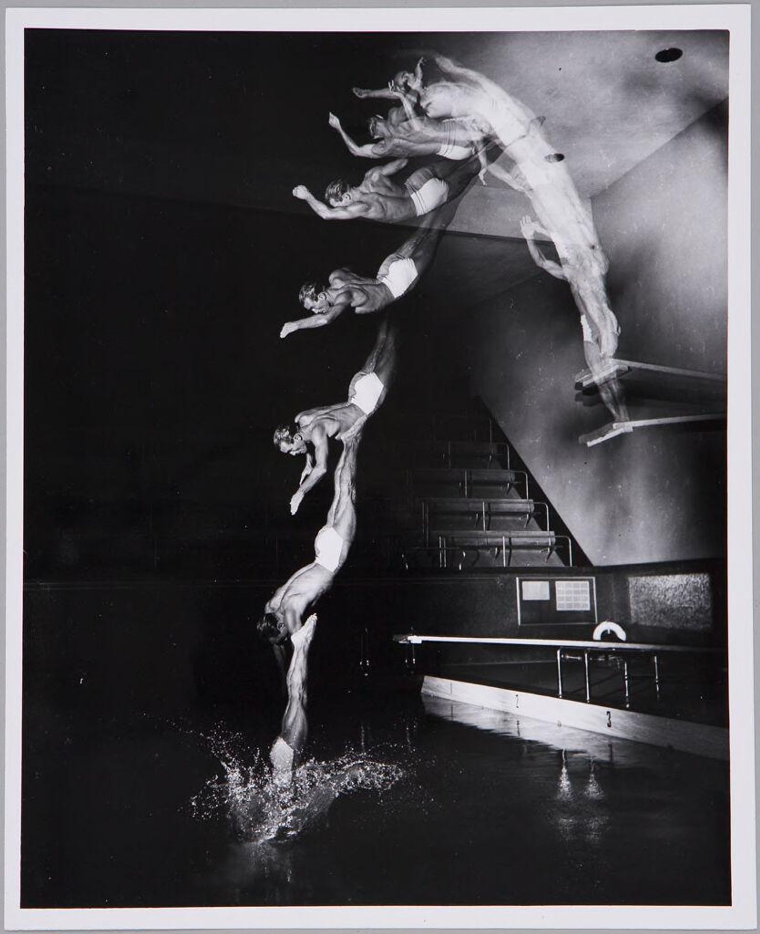 Pete Desjardin Diving by Harold Edgerton
