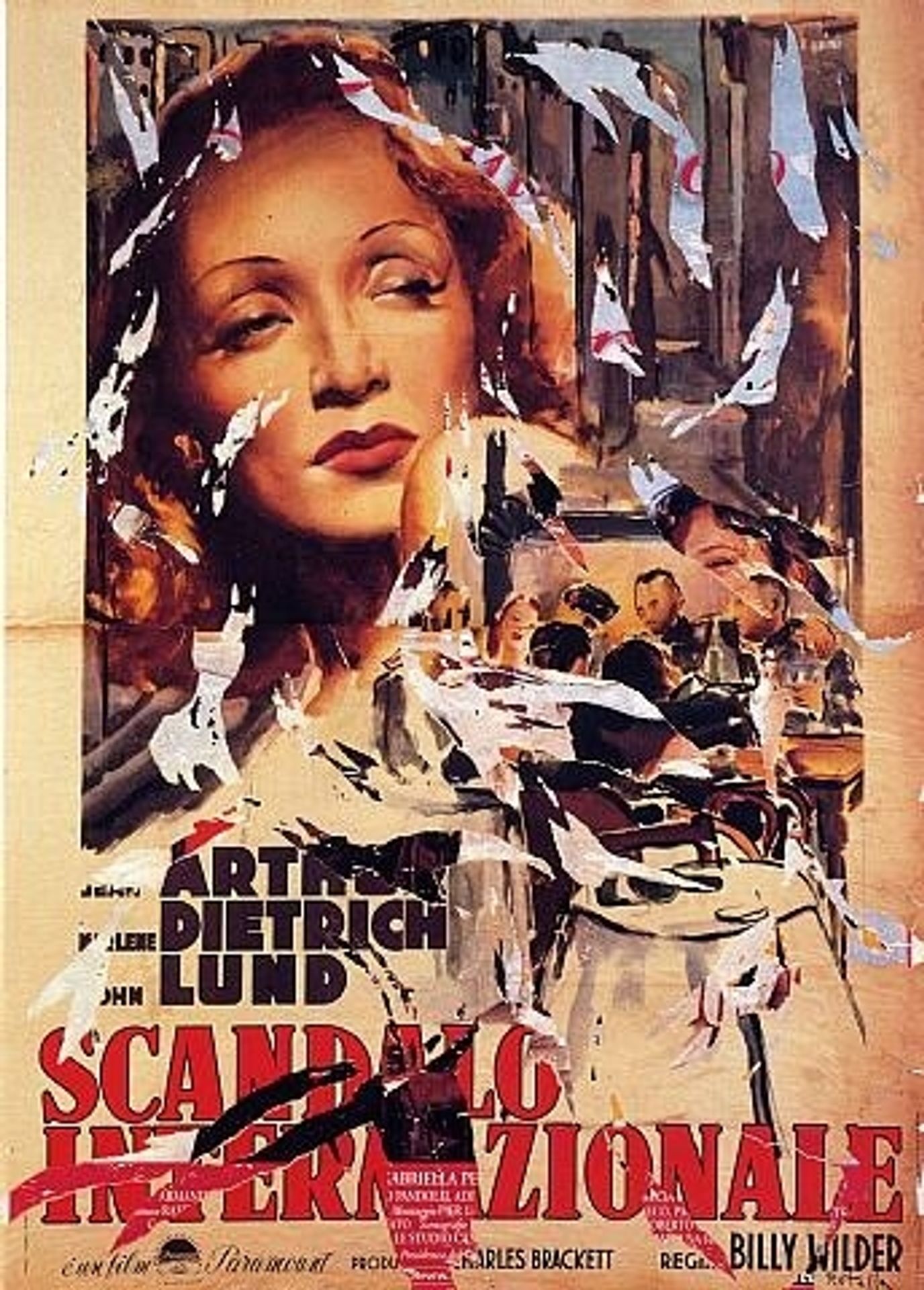 Marlene by Mimmo Rotella