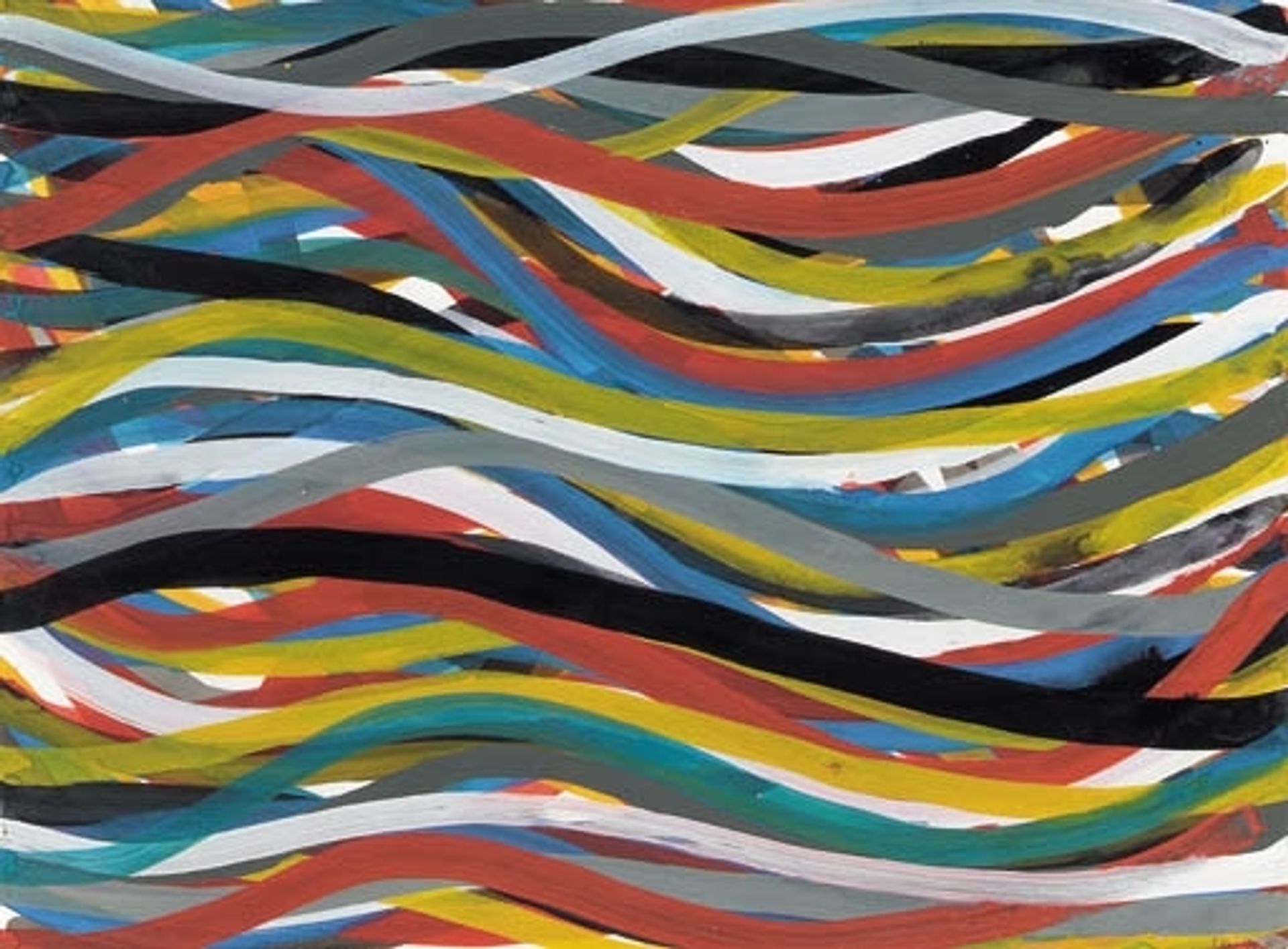 Untitled (Ribbons) by Sol LeWitt