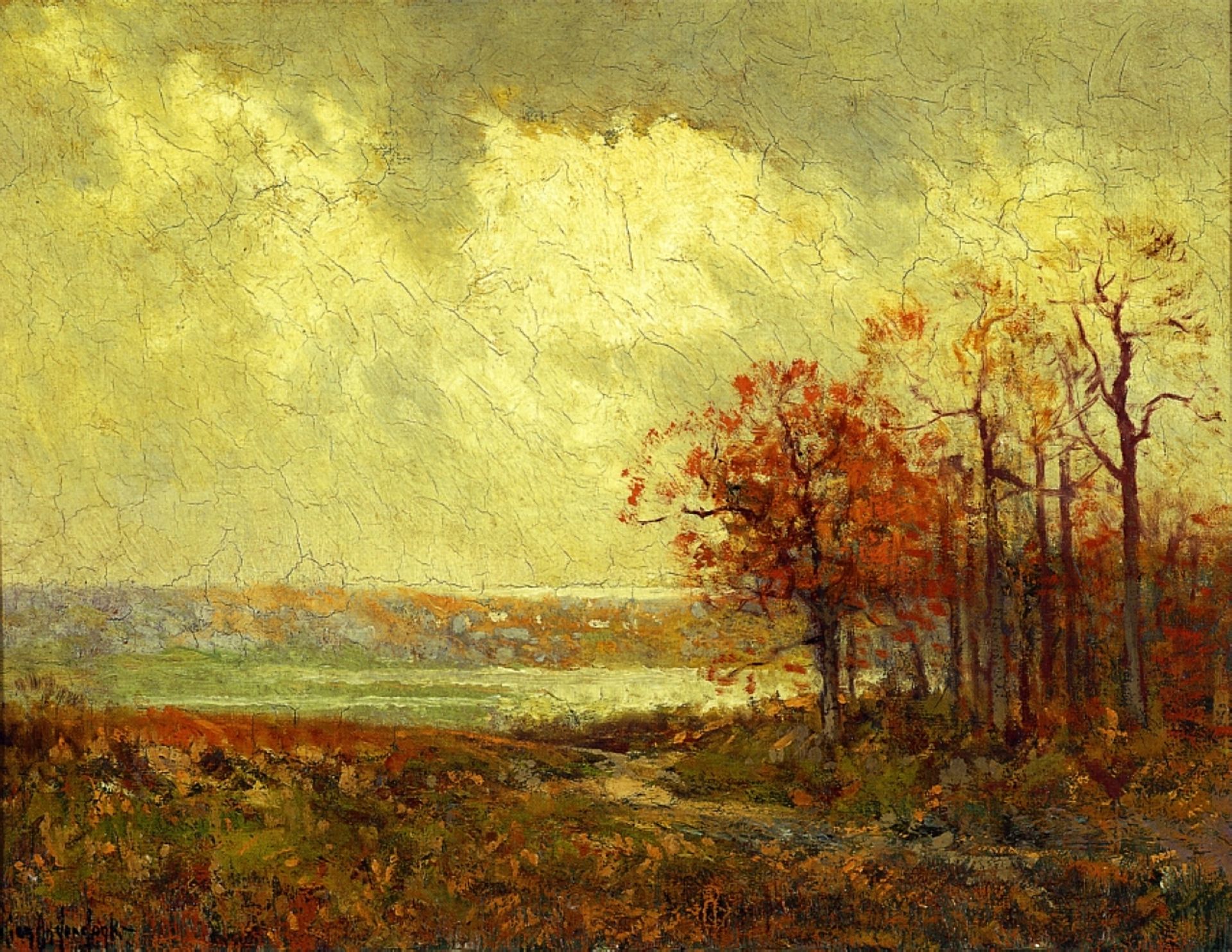 Fall Landscape by Robert Julian Onderdonk