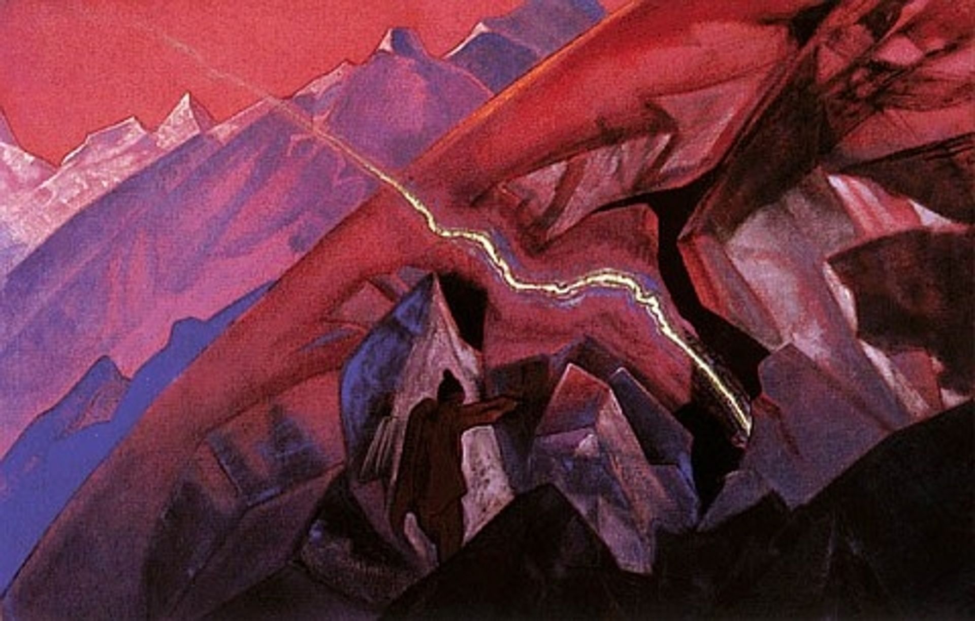 Arjuna by Nicholas Roerich