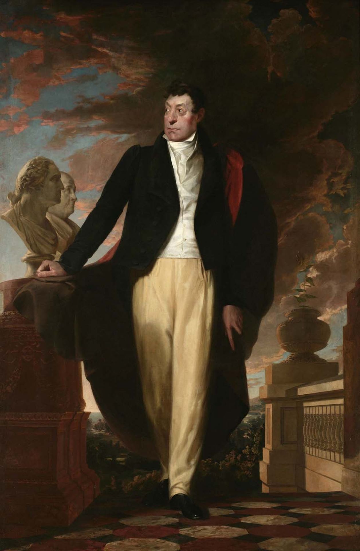 Portrait of Lafayette by Samuel Morse