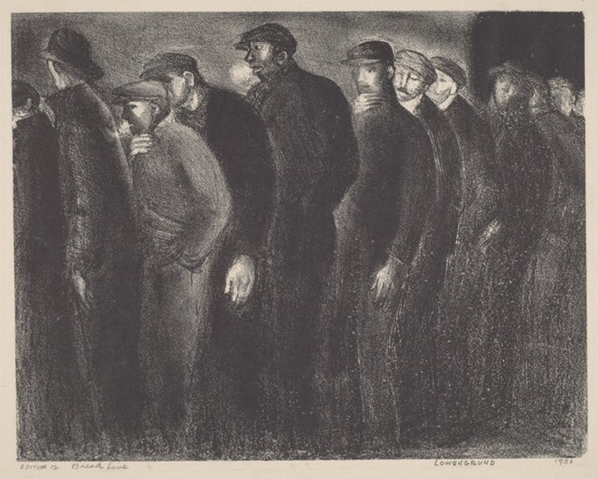 Bread Line by Margaret Lowengrund