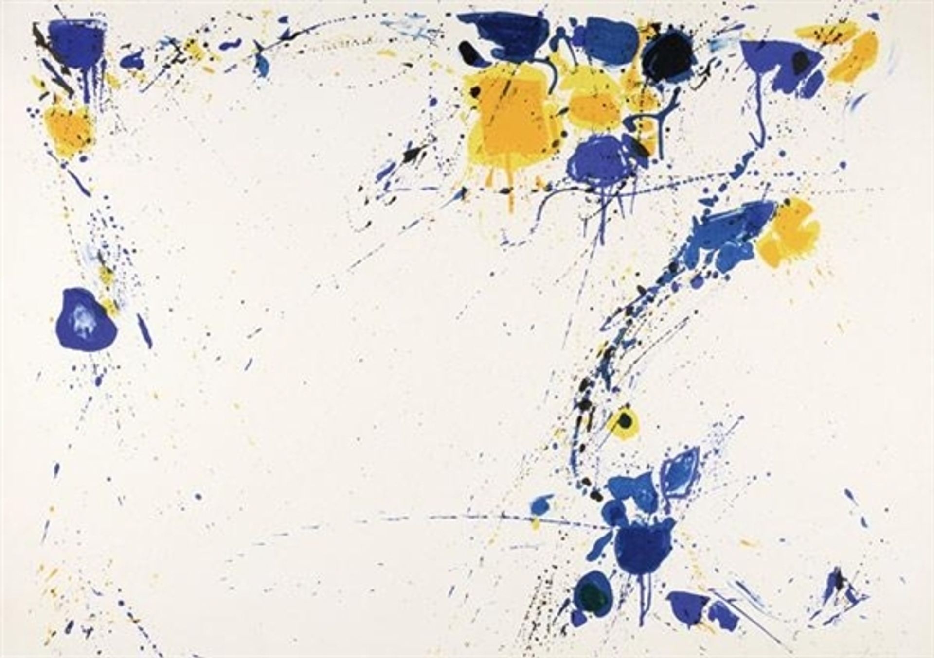 Foot Print by Sam Francis