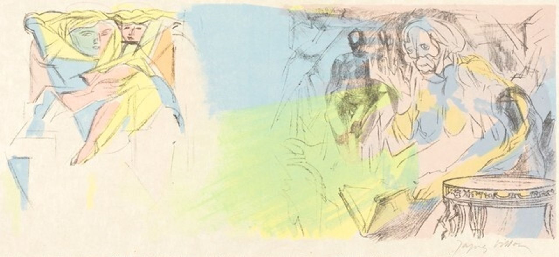 Fourth Bucolic: Pollion by Jacques Villon