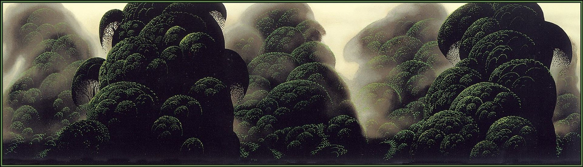 Spirit Grove by Eyvind Earle