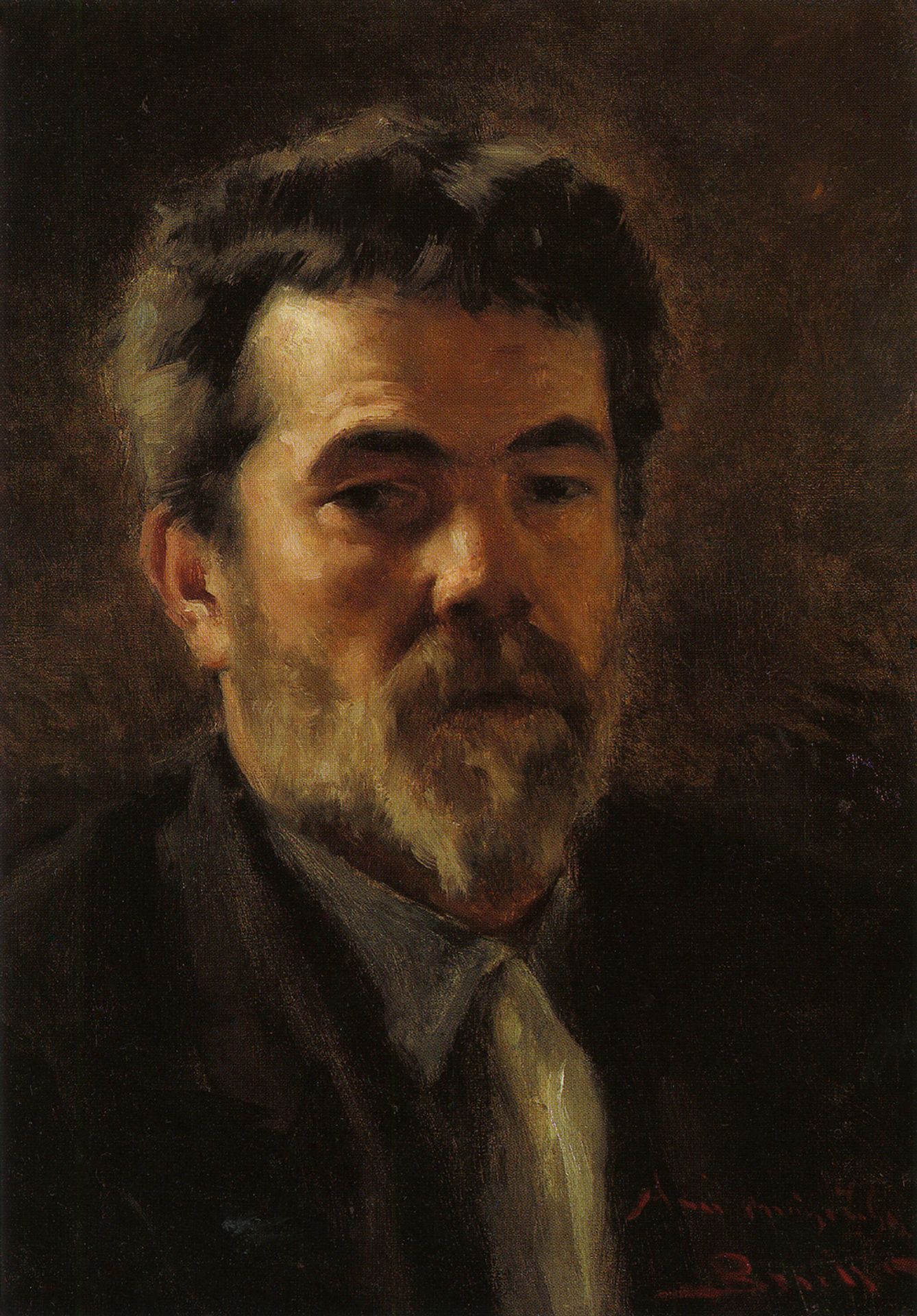 Portrait of De Graner by Joan Brull