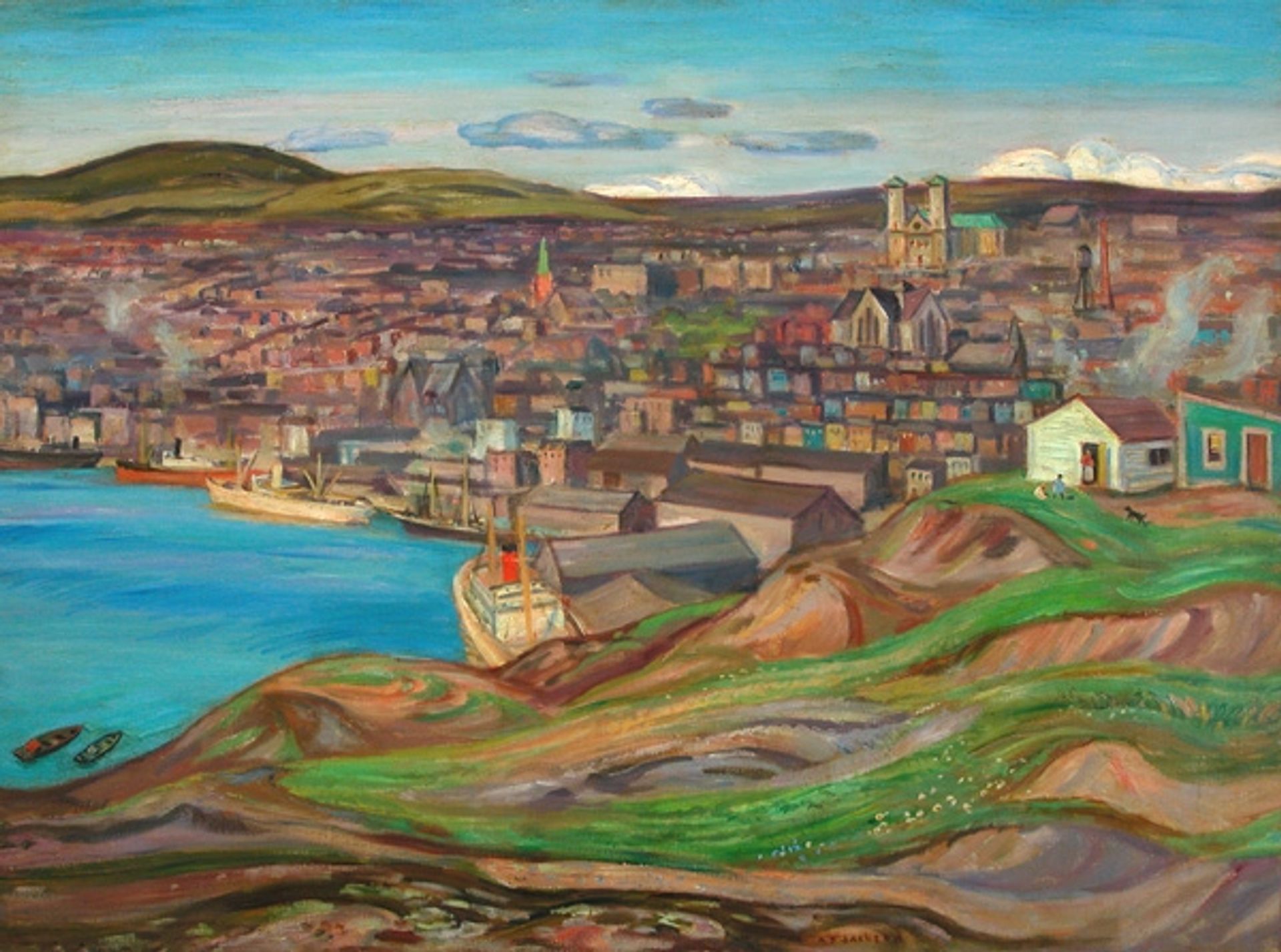 St. John's, Newfoundland by A.Y. Jackson