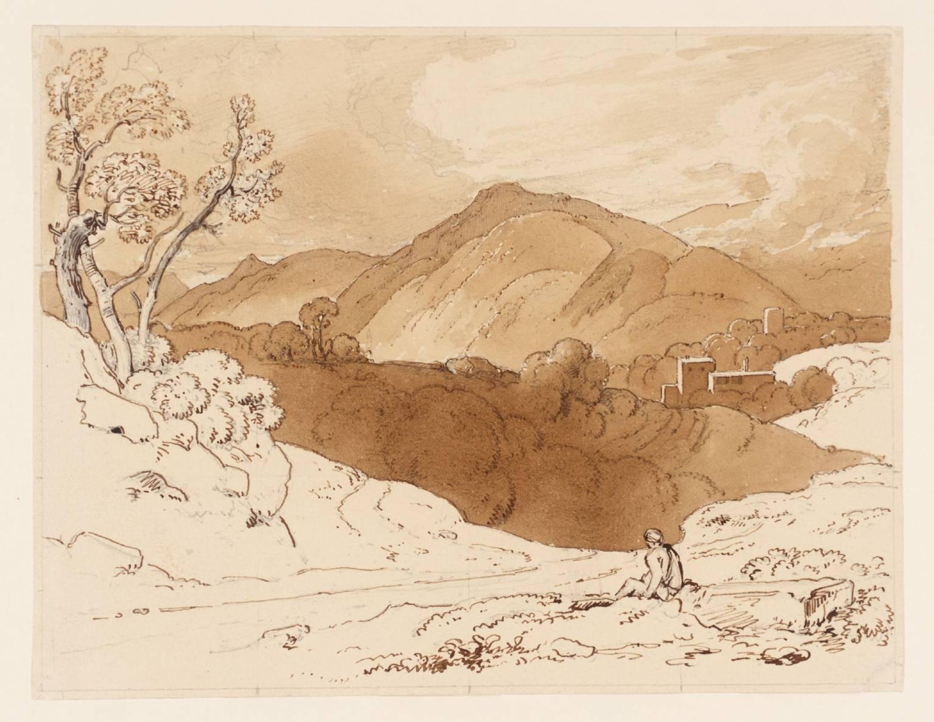 Study for a Landscape Composition by Andrew Wilson