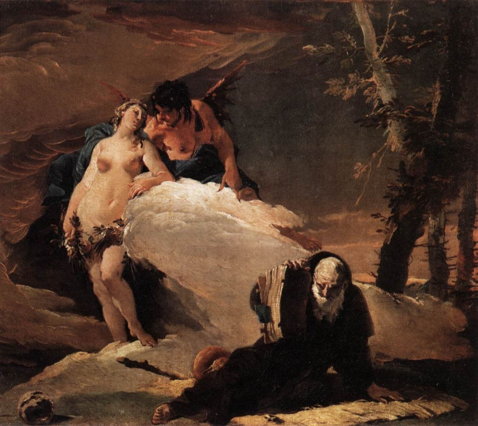 Temptations of St Anthony by Giovanni Battista Tiepolo