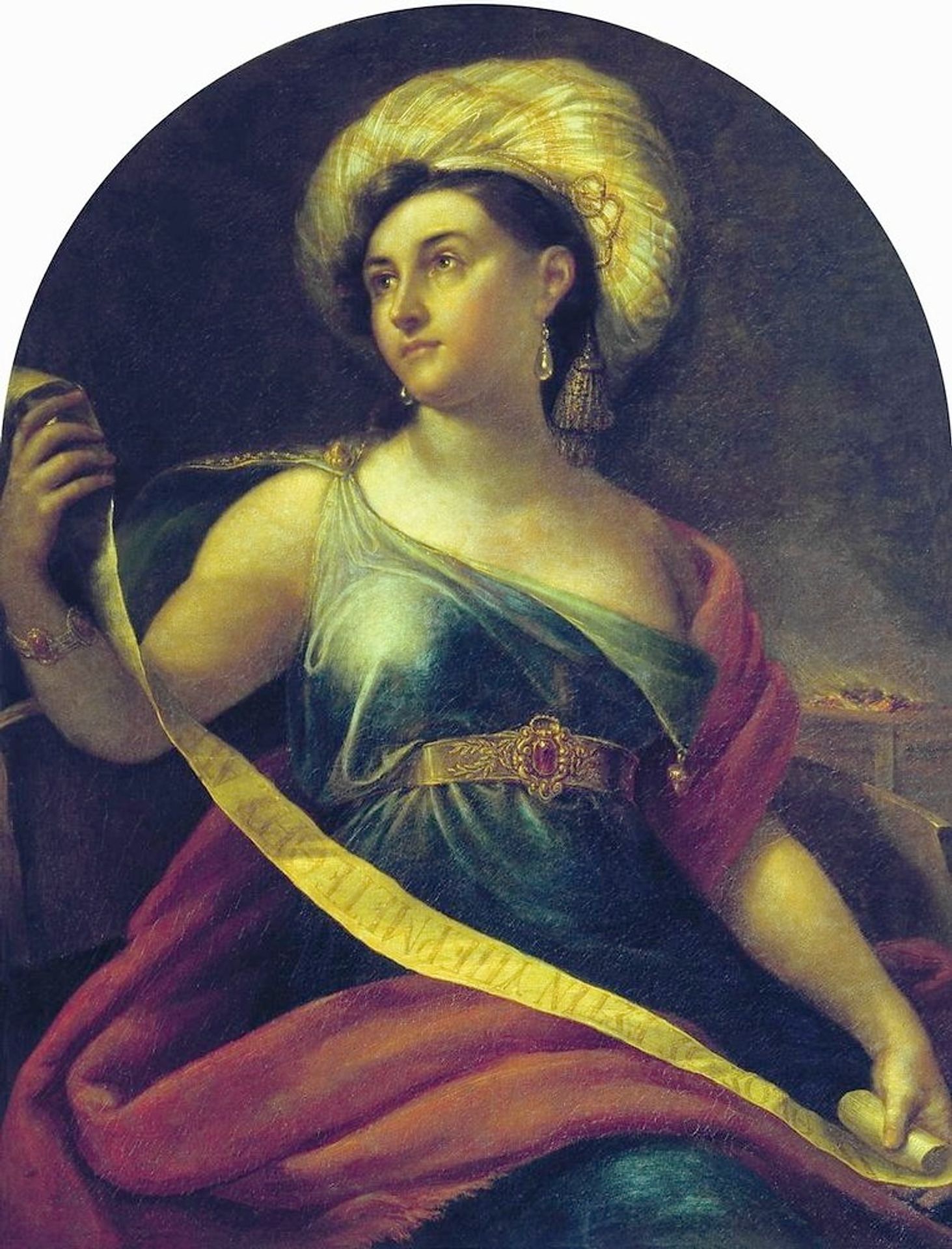 Portrait of Nimfodora Semenova by Orest Kiprensky