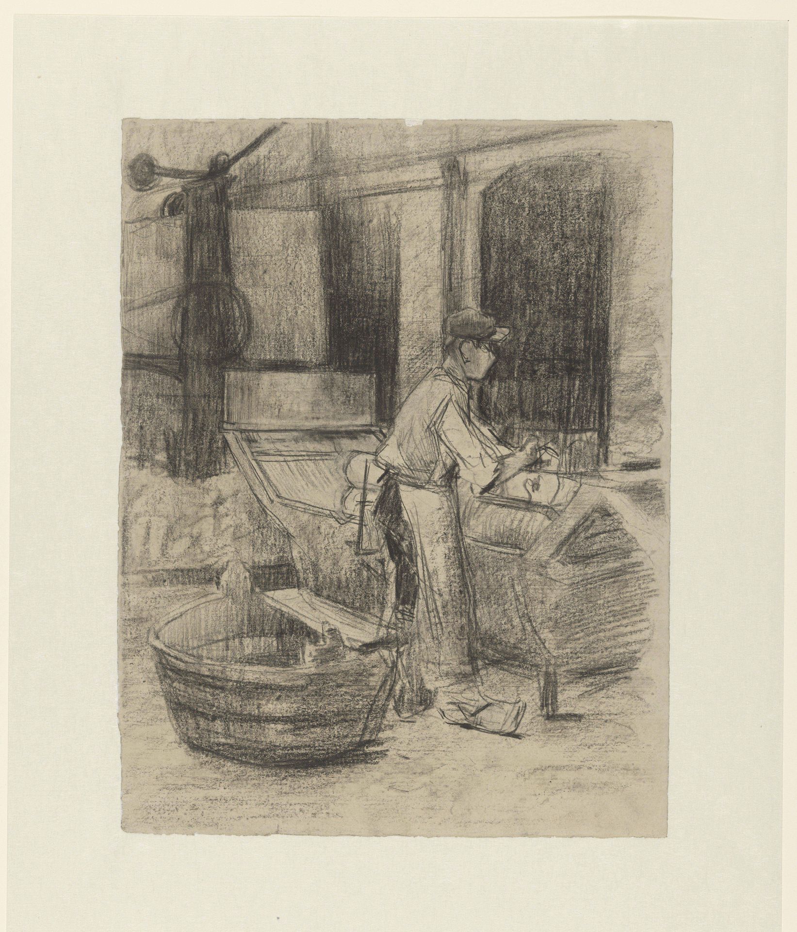 In de katoenververij by Anthon Gerhard Alexander van Rappard