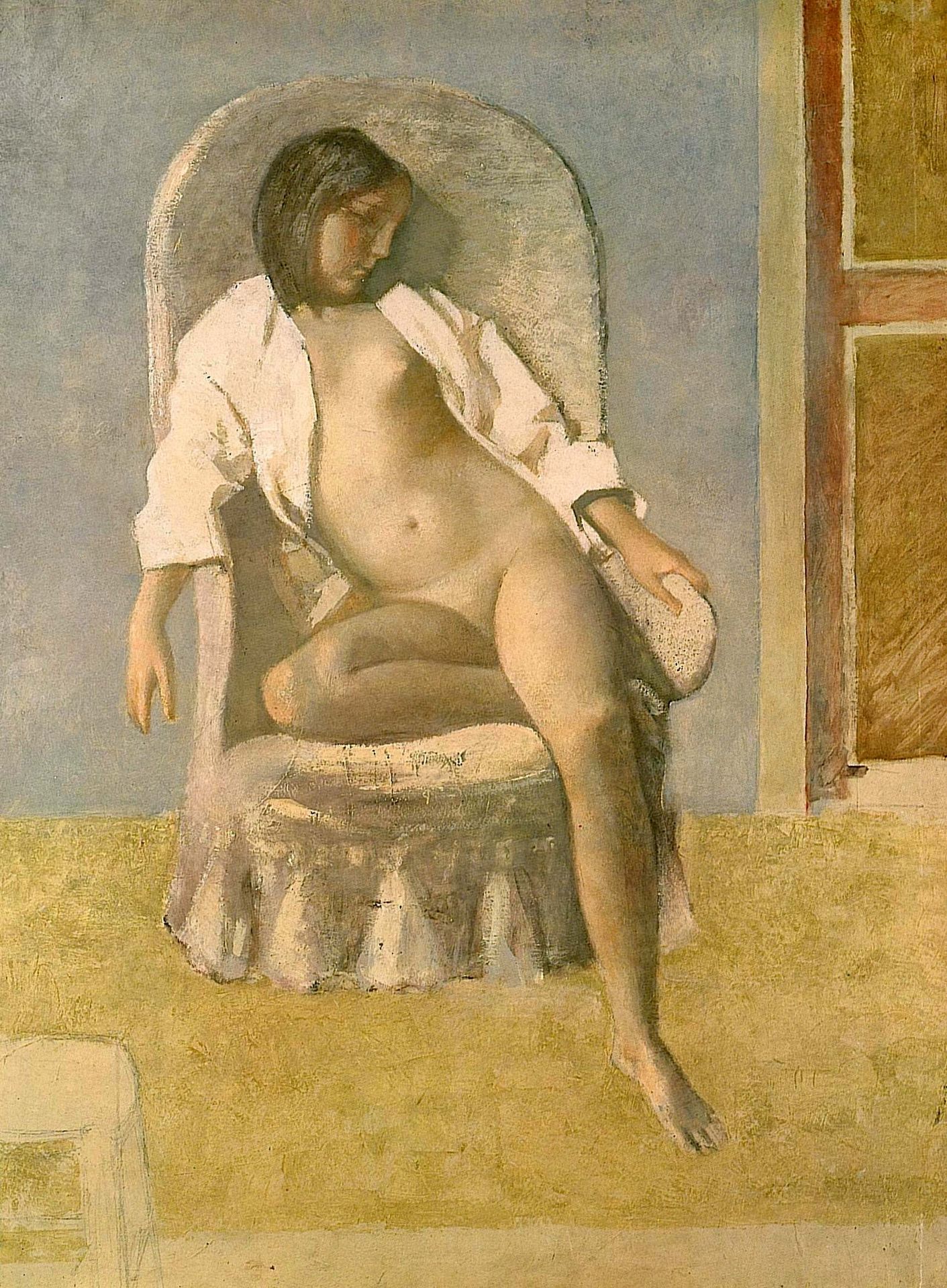 Nude at Rest by Balthus
