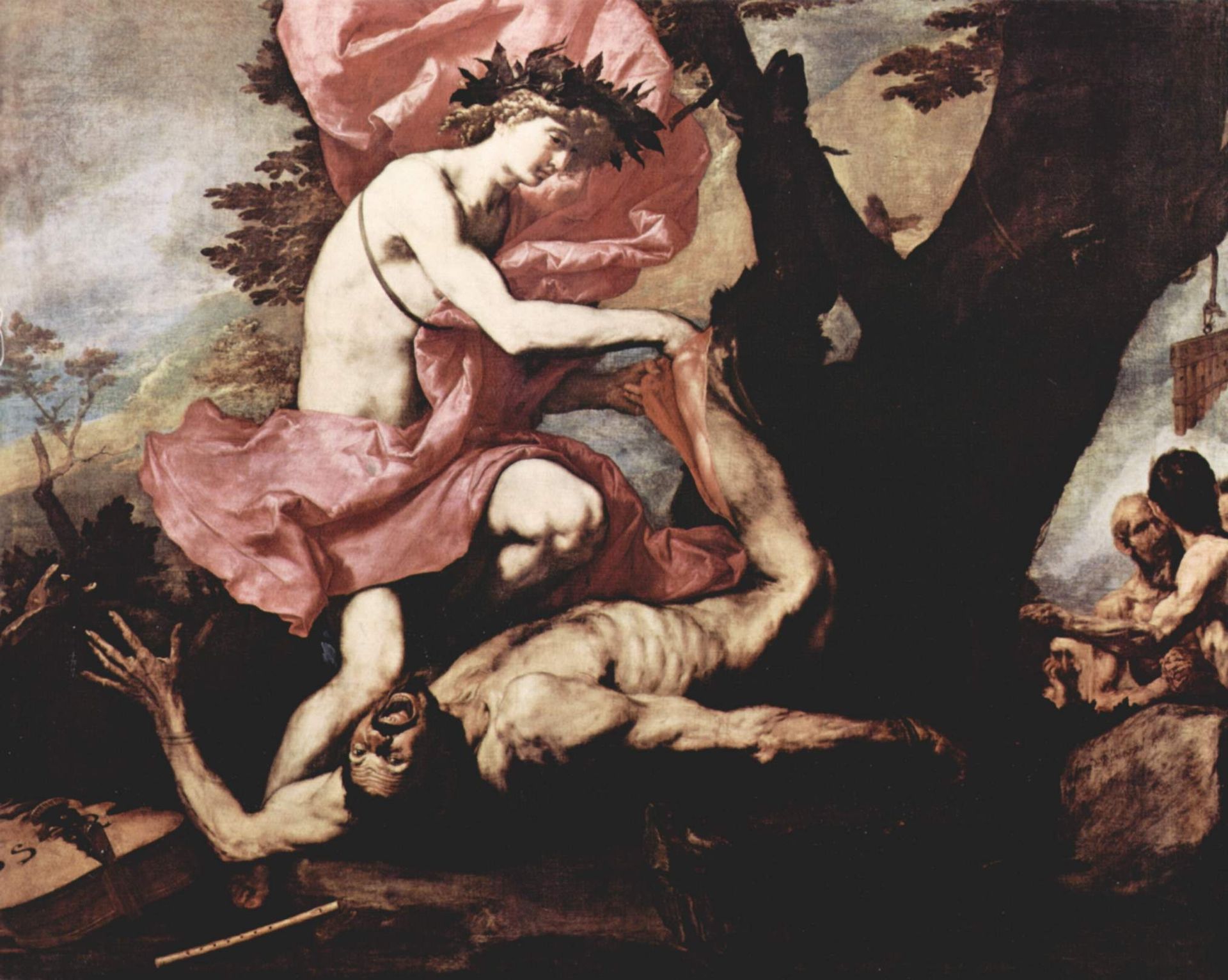 Apollo and Marsyas by Jusepe de Ribera