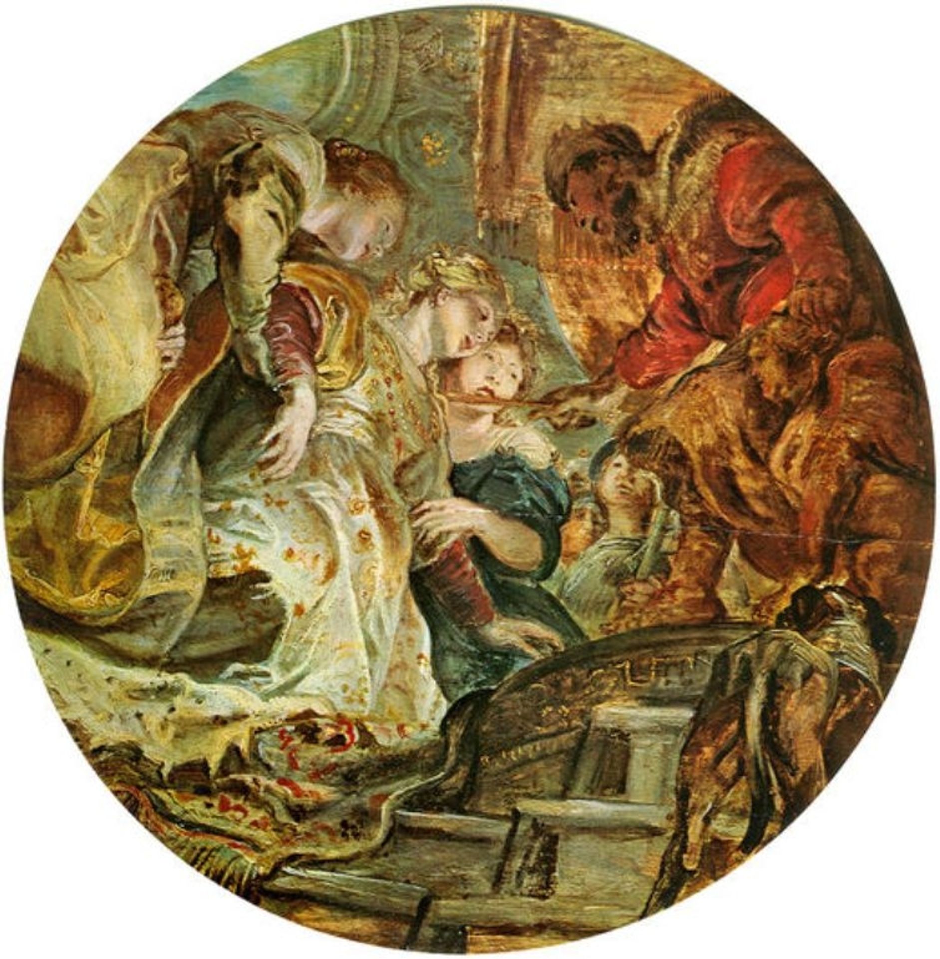 Esther and Ahasuerus by Peter Paul Rubens