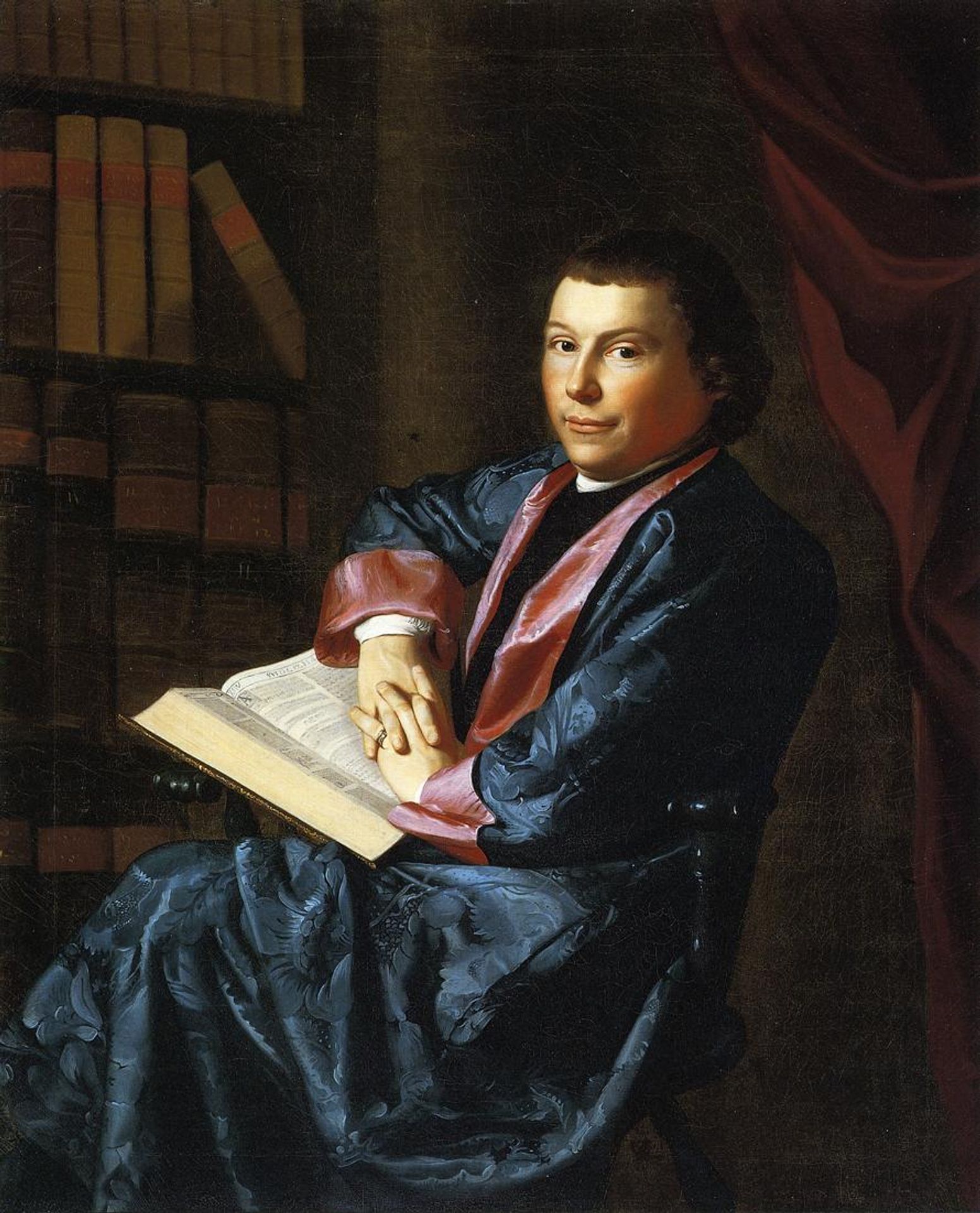 Reverend Thomas Cary by John Singleton Copley
