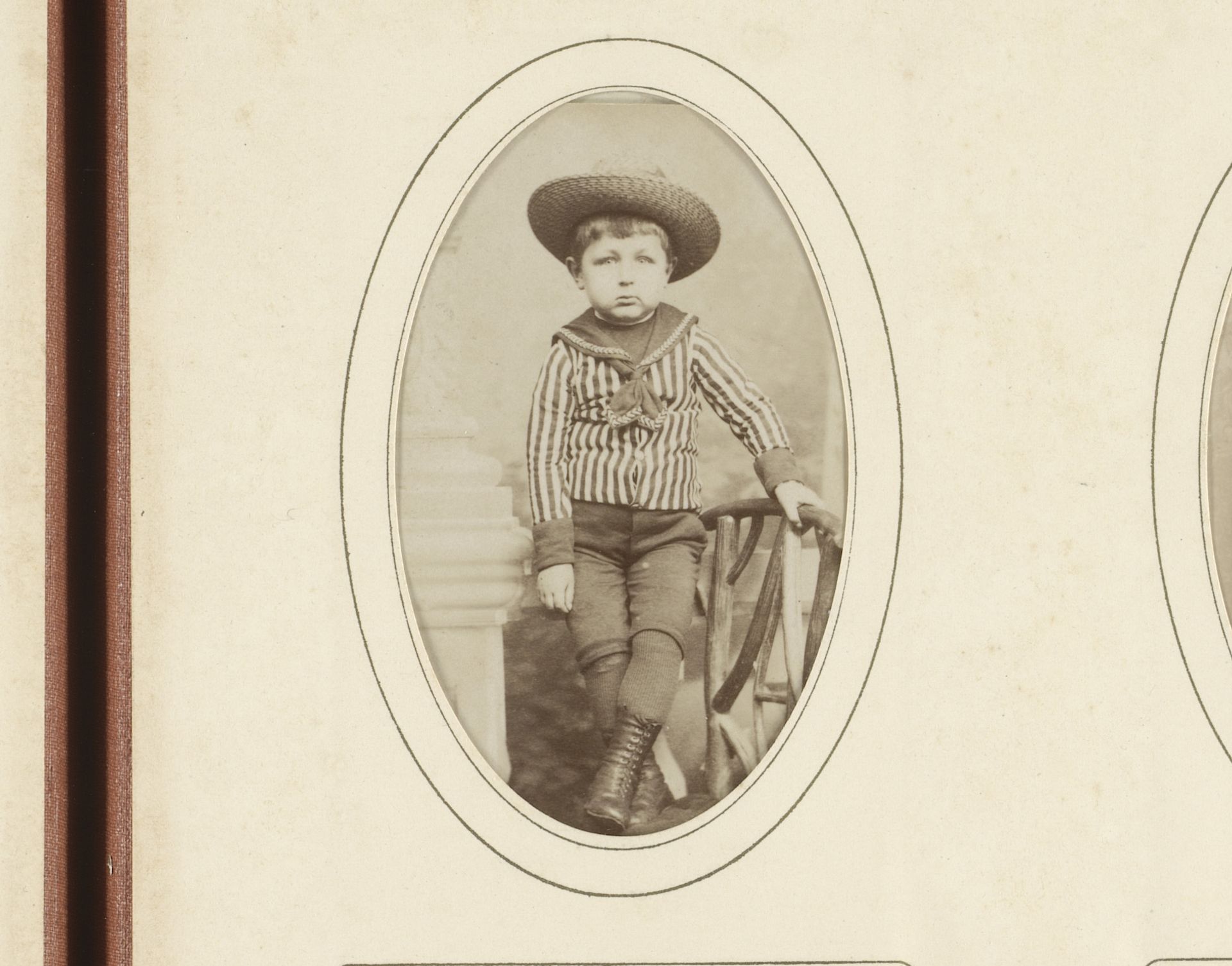 Portret van een jongen met hoed by Jacques Chits