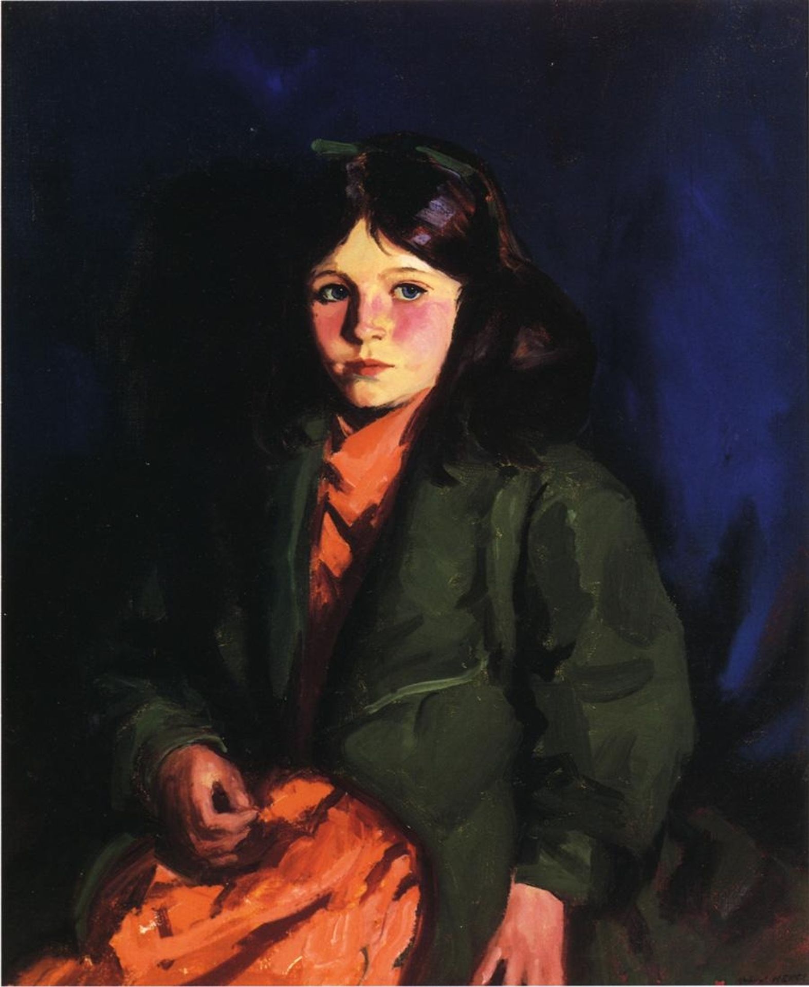 Portrait of Mary Patten by Robert Henri